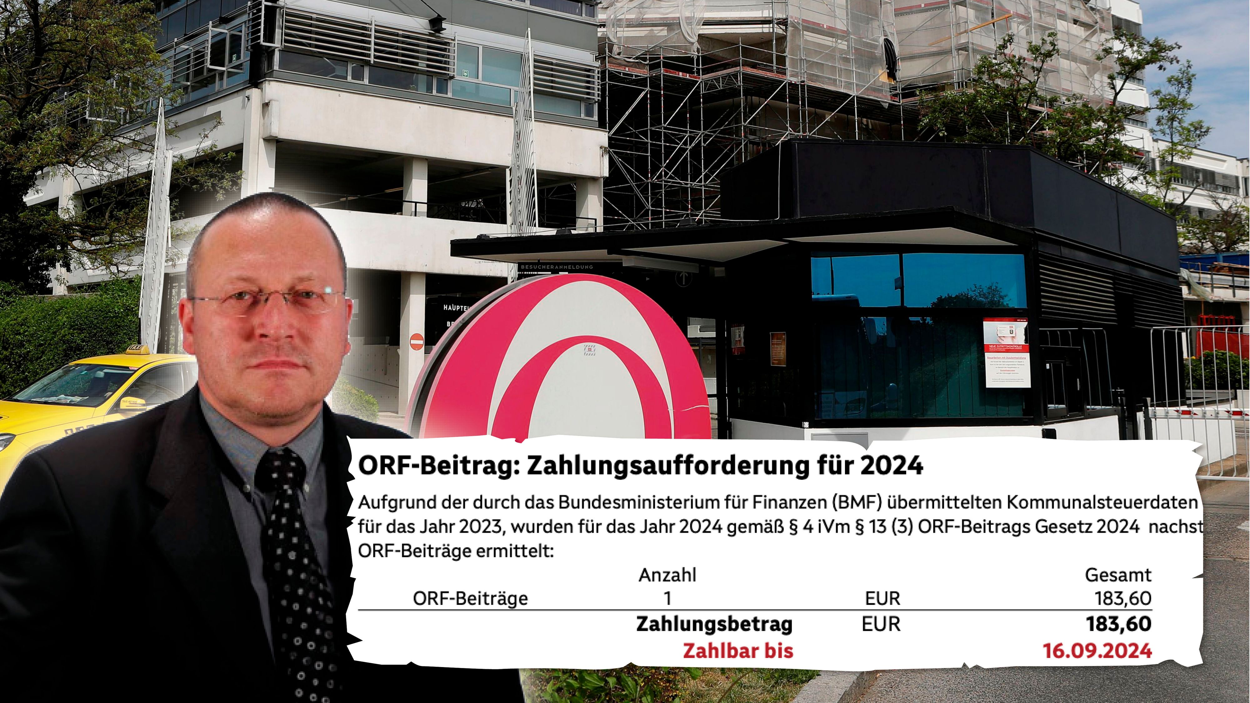 Hans-Jörg K. (62) sollte gleich zweimal die ORF-Gebühr entrichten. Er wehrt sich jetzt.