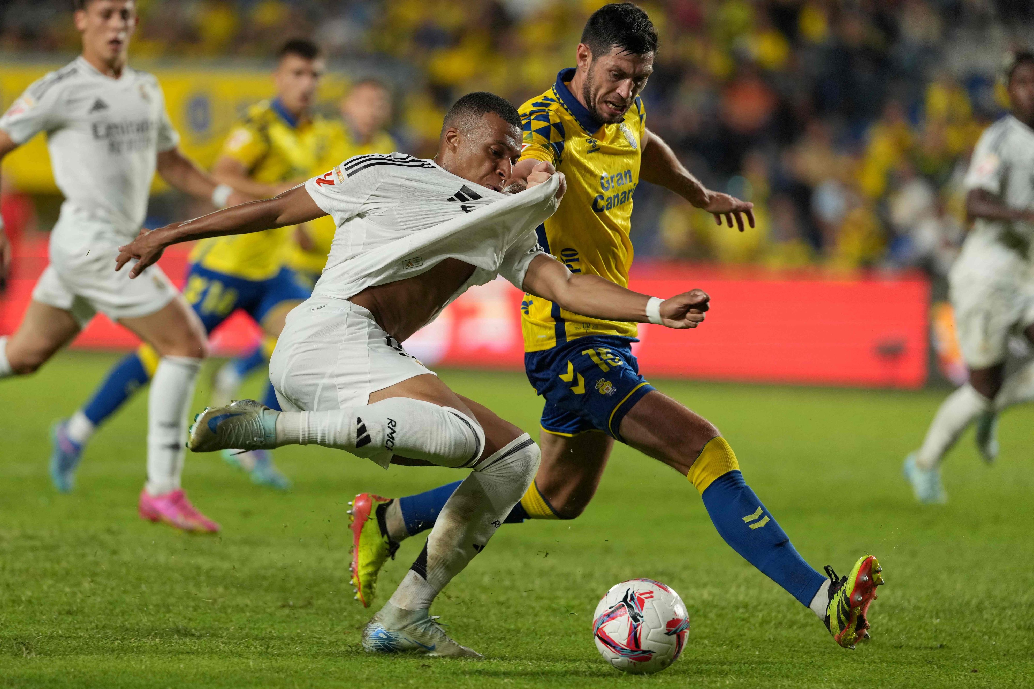 Mbappe machte gegen Las Palmas keinen Stich.