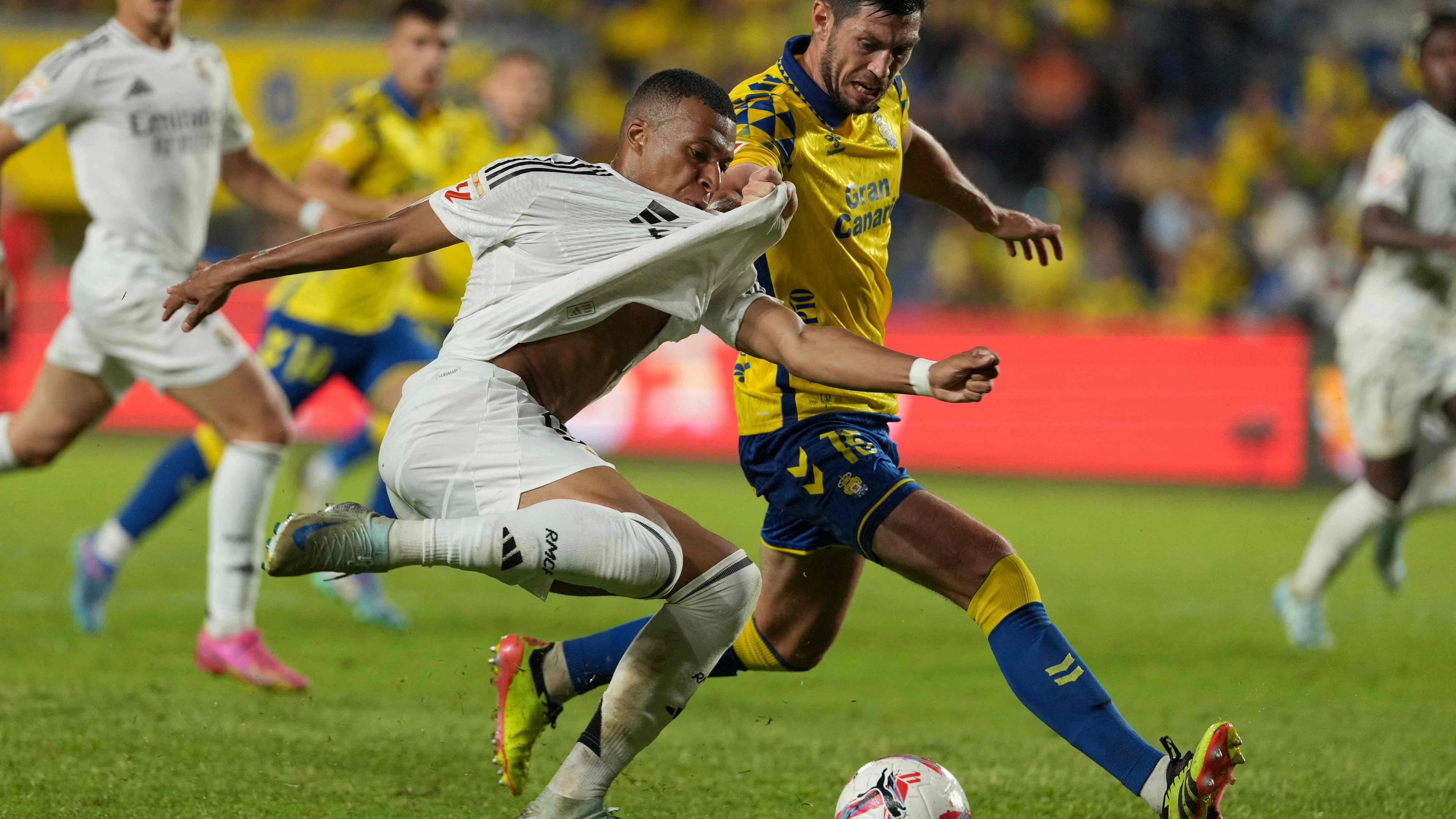 Mbappe machte gegen Las Palmas keinen Stich.