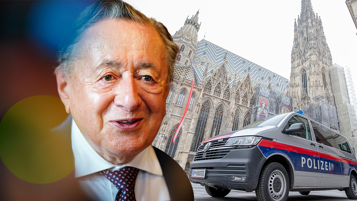 Heute.at - 90 Cops, Ringsperre – So läuft Lugners letzte Fahrt