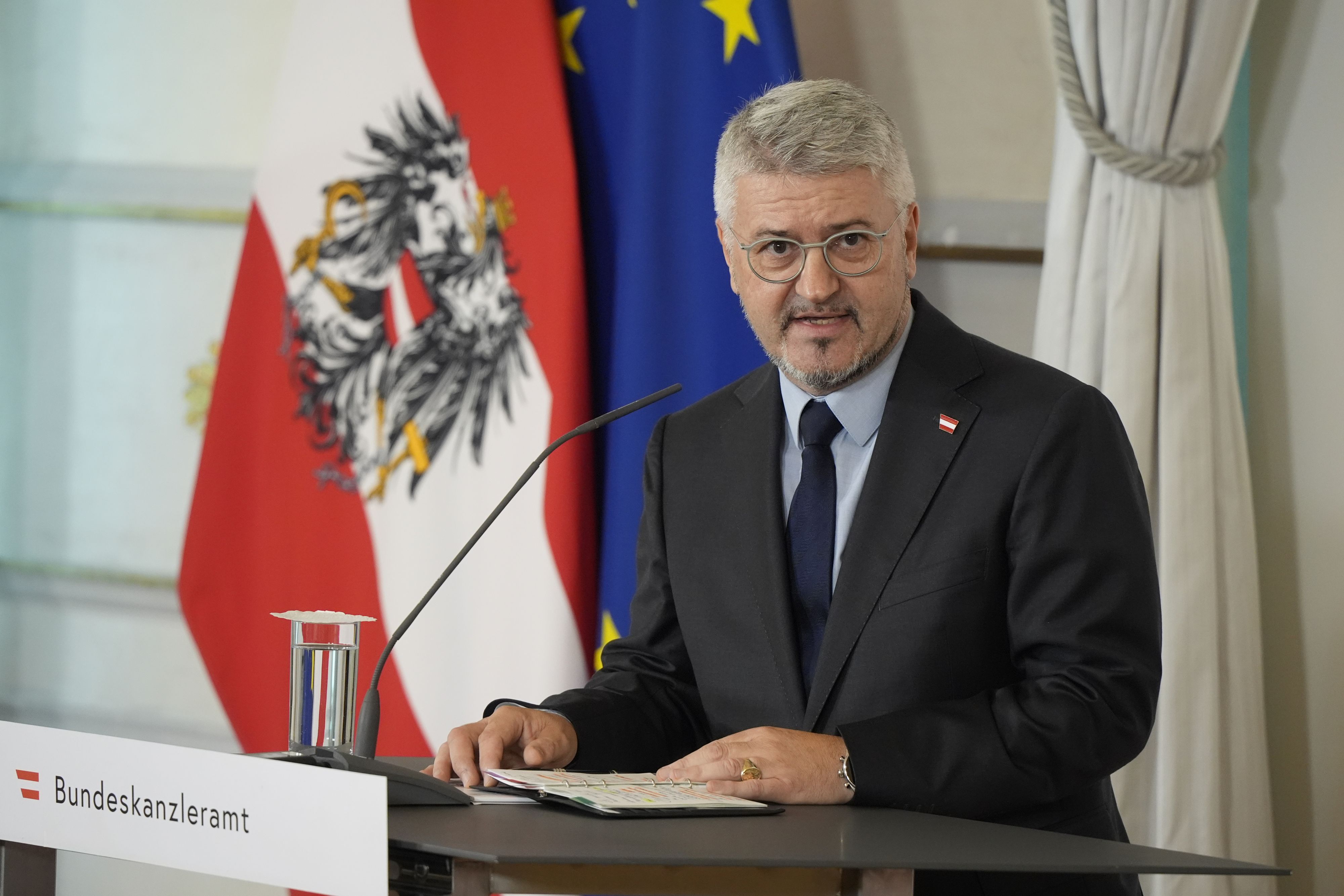 Generalmajor Peter Vorhofer ist der oberste Sicherheitsberater der Bundesregierung. 