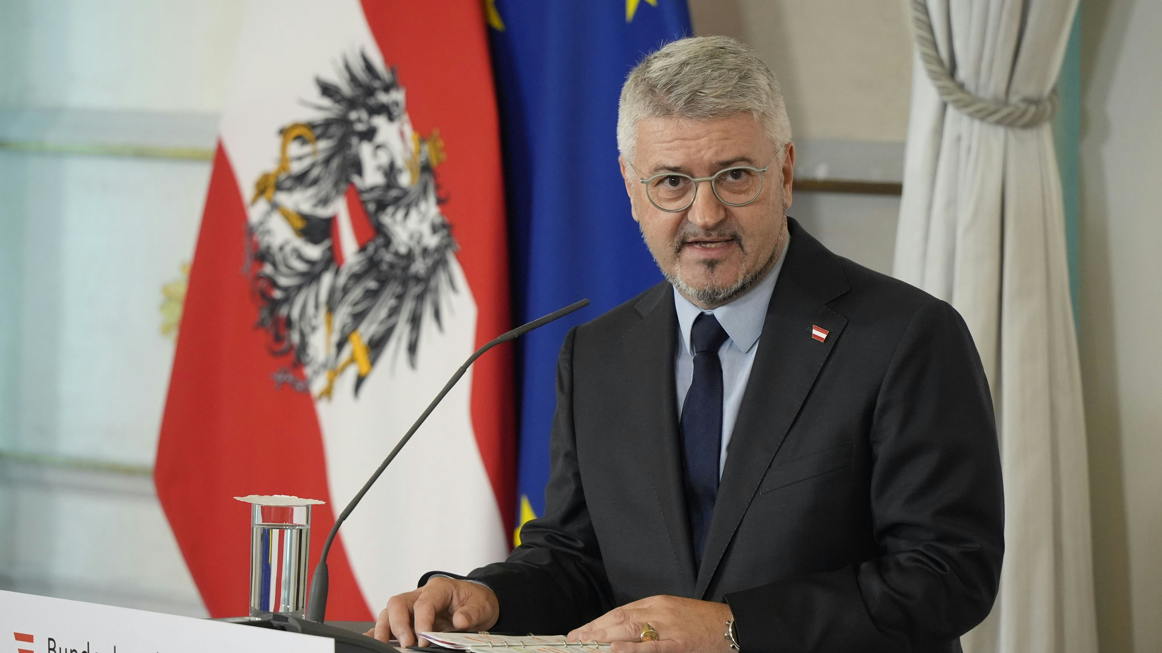 Generalmajor Peter Vorhofer ist der oberste Sicherheitsberater der Bundesregierung. 