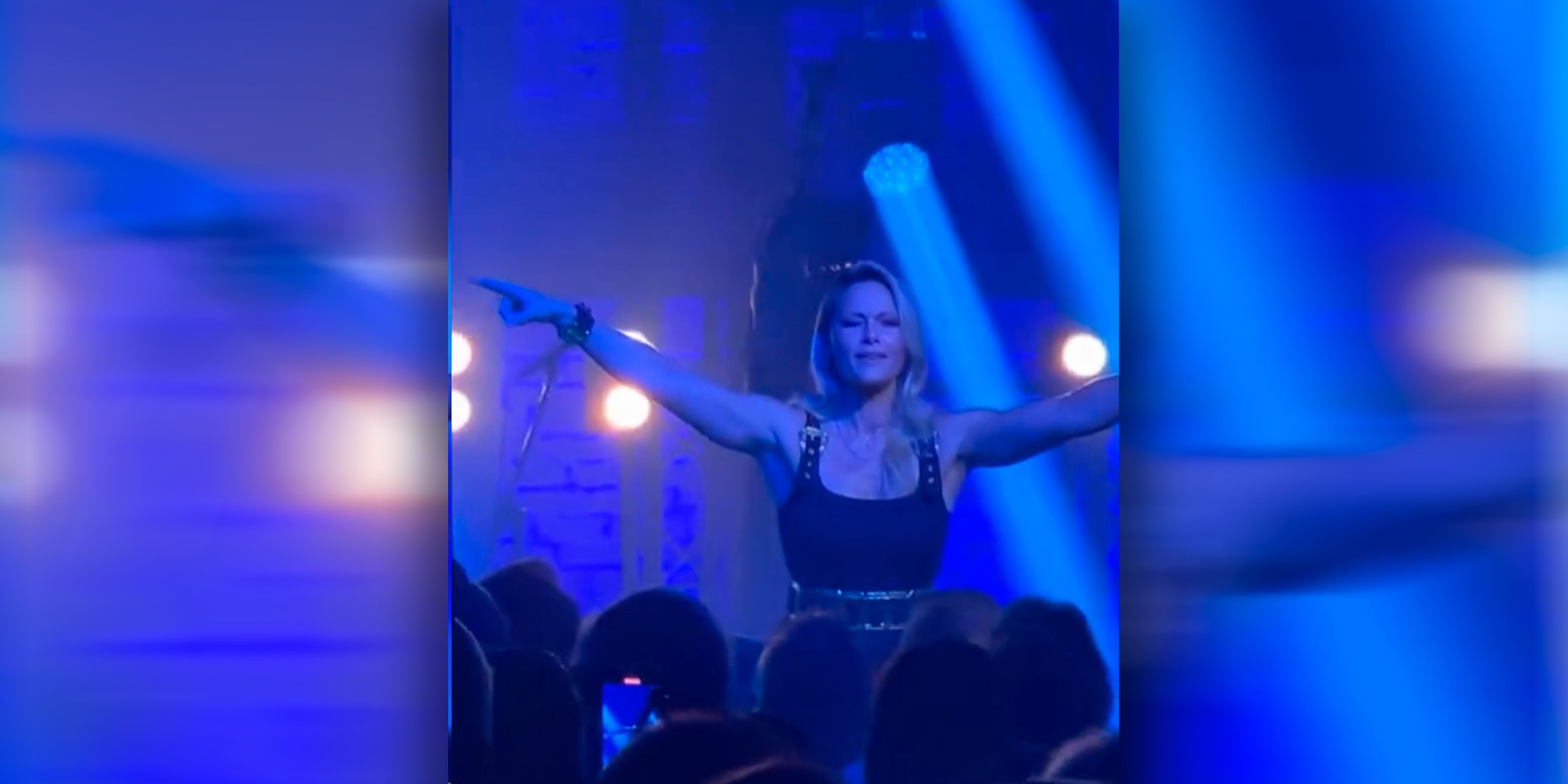 Plötzlich stand die Schlagerkönigin Helene Fischer bei einer Privatfeier in Mittelhessen auf der Bühne.