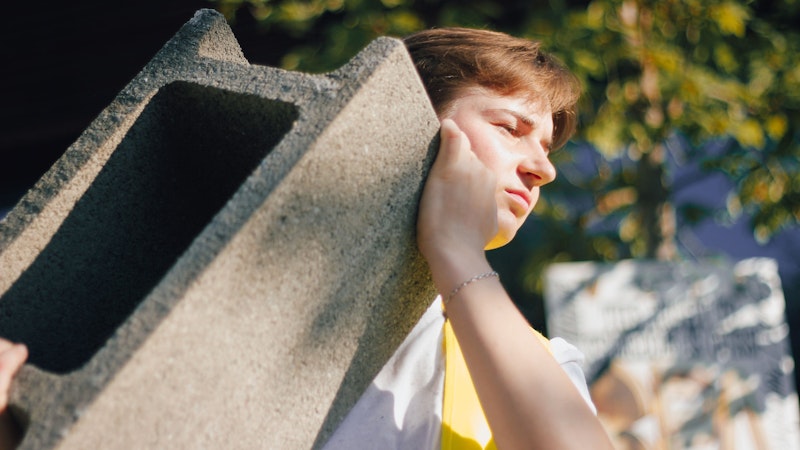 "Offene Baustelle Klimapolitik": Fridays For Future mit Protest beim Forum Alpbach am 30. August 2024.