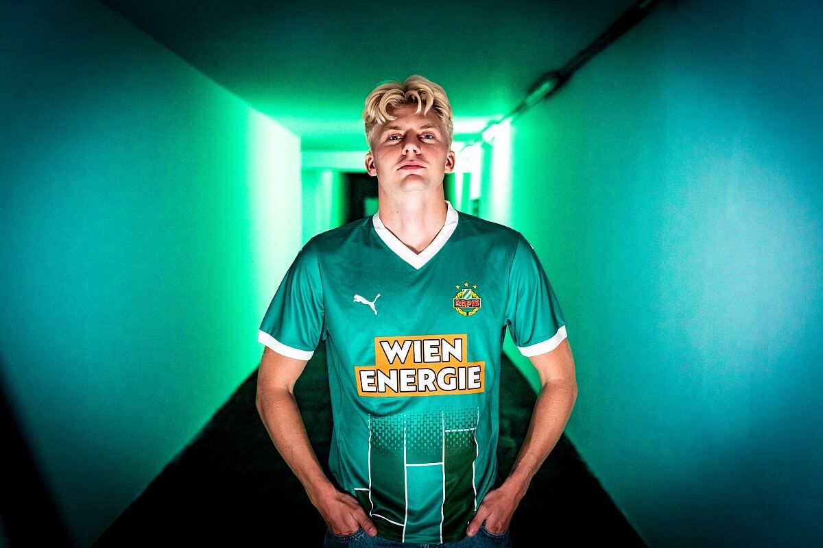 Tobias Börkeeiet ist ein Rapidler
