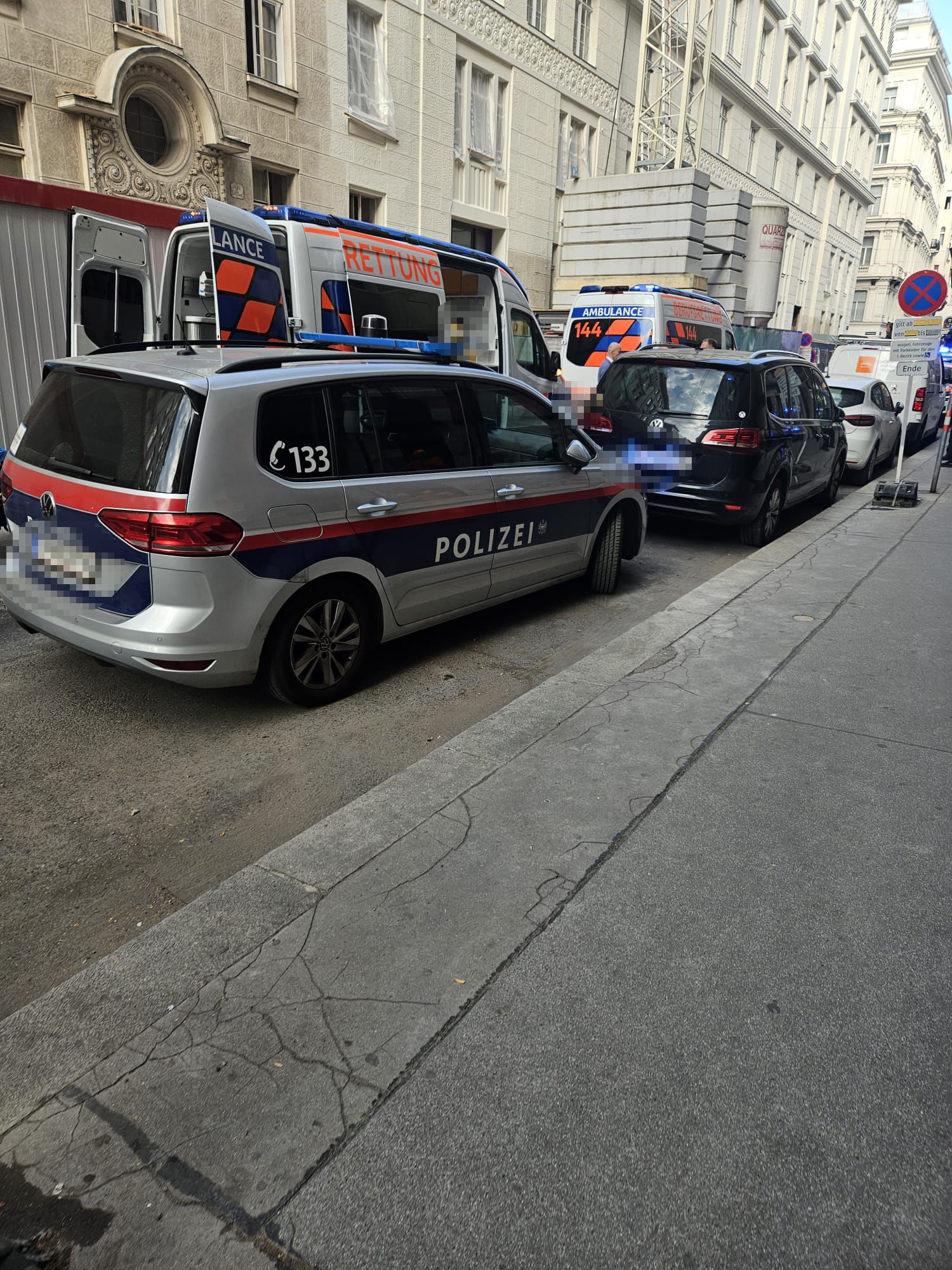 Ein Mann verstarb nach dem Arbeitsunfall.