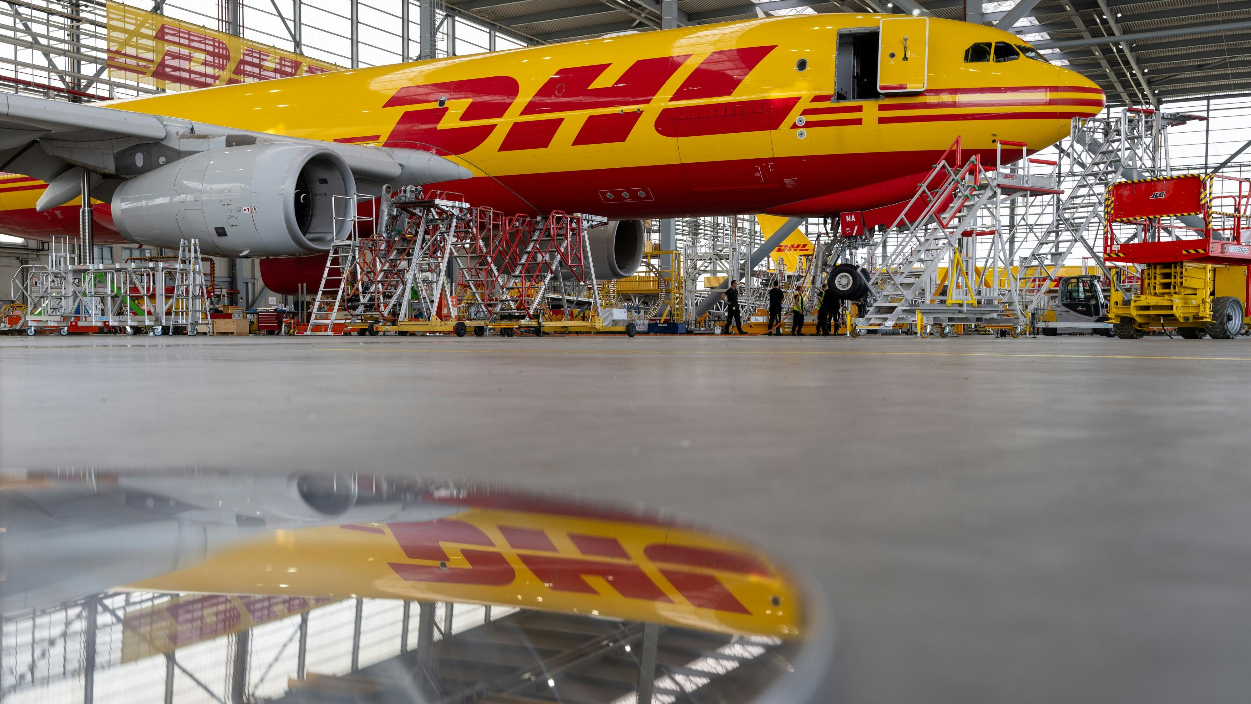 Es gab bereits einen Brandvorfall im Luftfracht-Logistikzentrum von DHL in Leipzig.