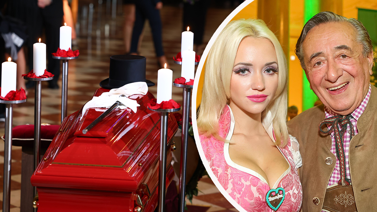 Cathy und Richard heirateten im Jahr 2014. Die Ehe hielt zwei Jahre. An seiner Beerdigung nahm sie jedoch nicht teil.