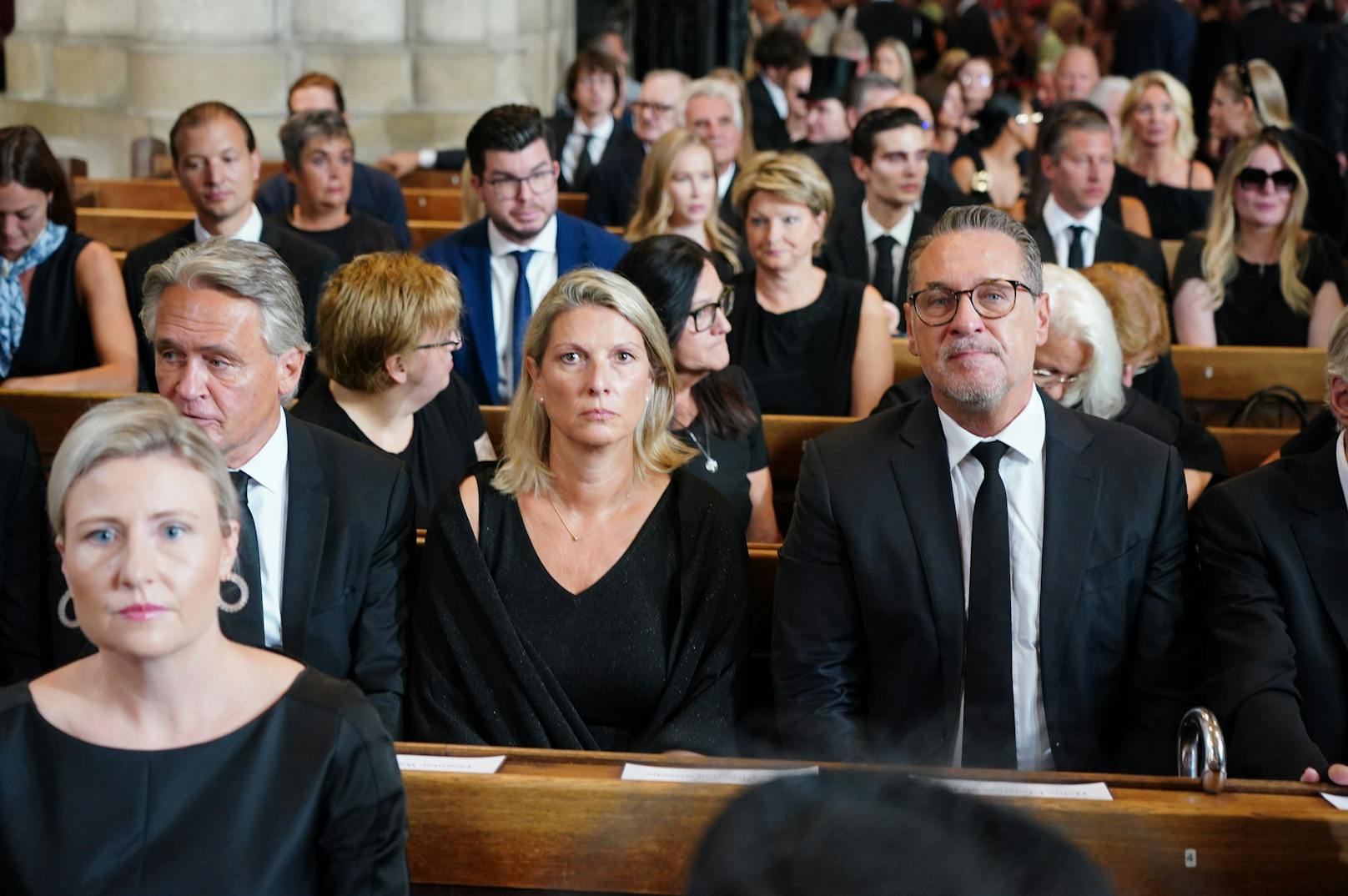 Heinz-Christian Strache im Stephansdom