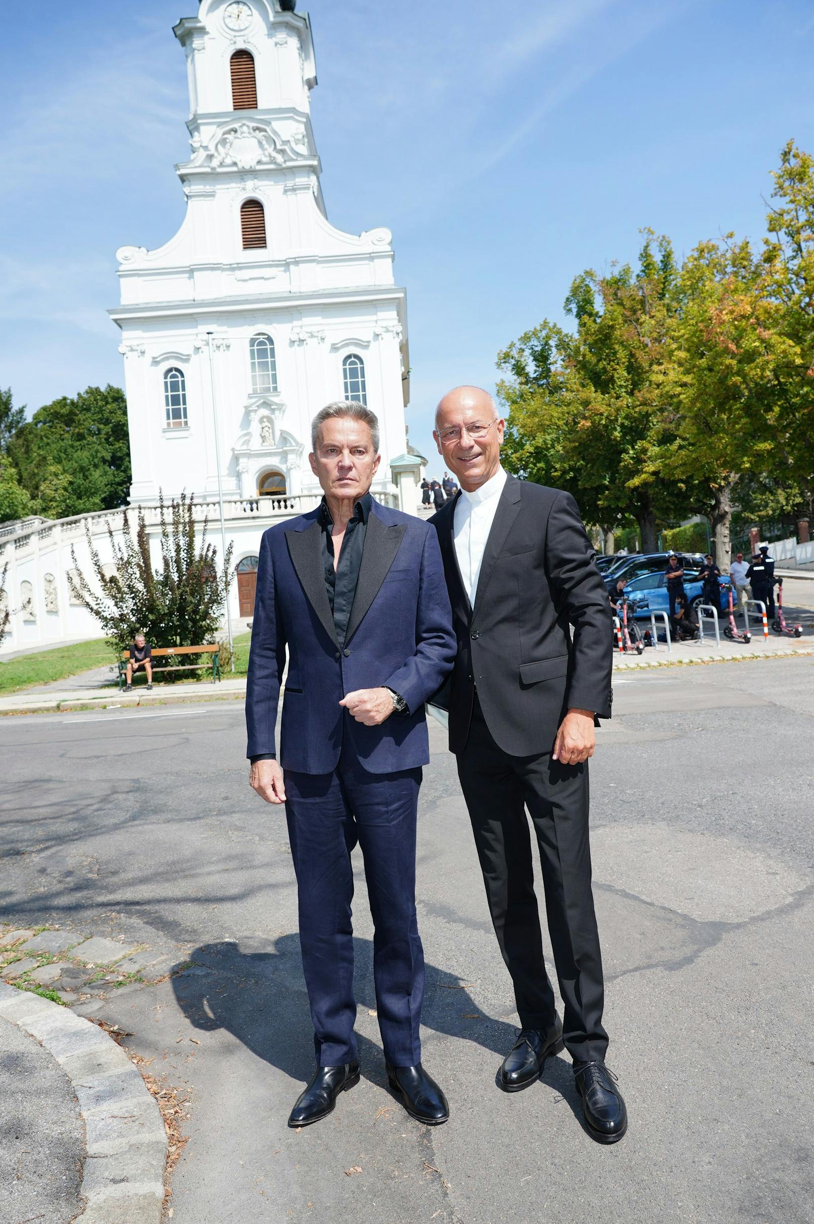 Alfons Haider mit Dom-Pfarrer Toni Faber