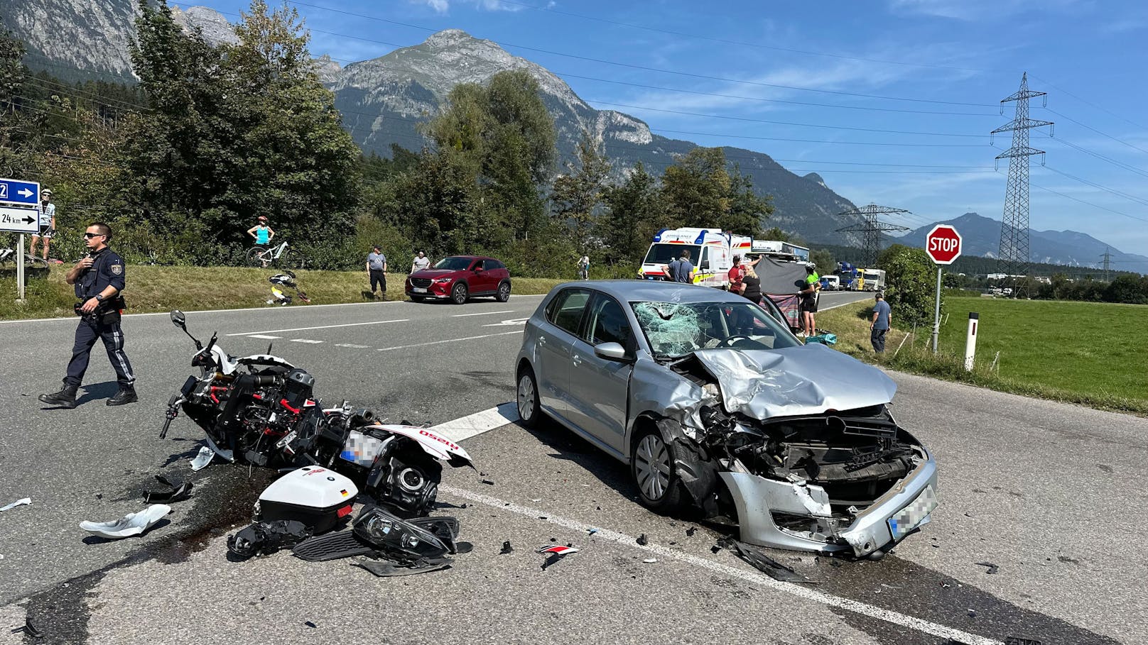 Unternehmer stirbt bei Biker-Crash in Tirol