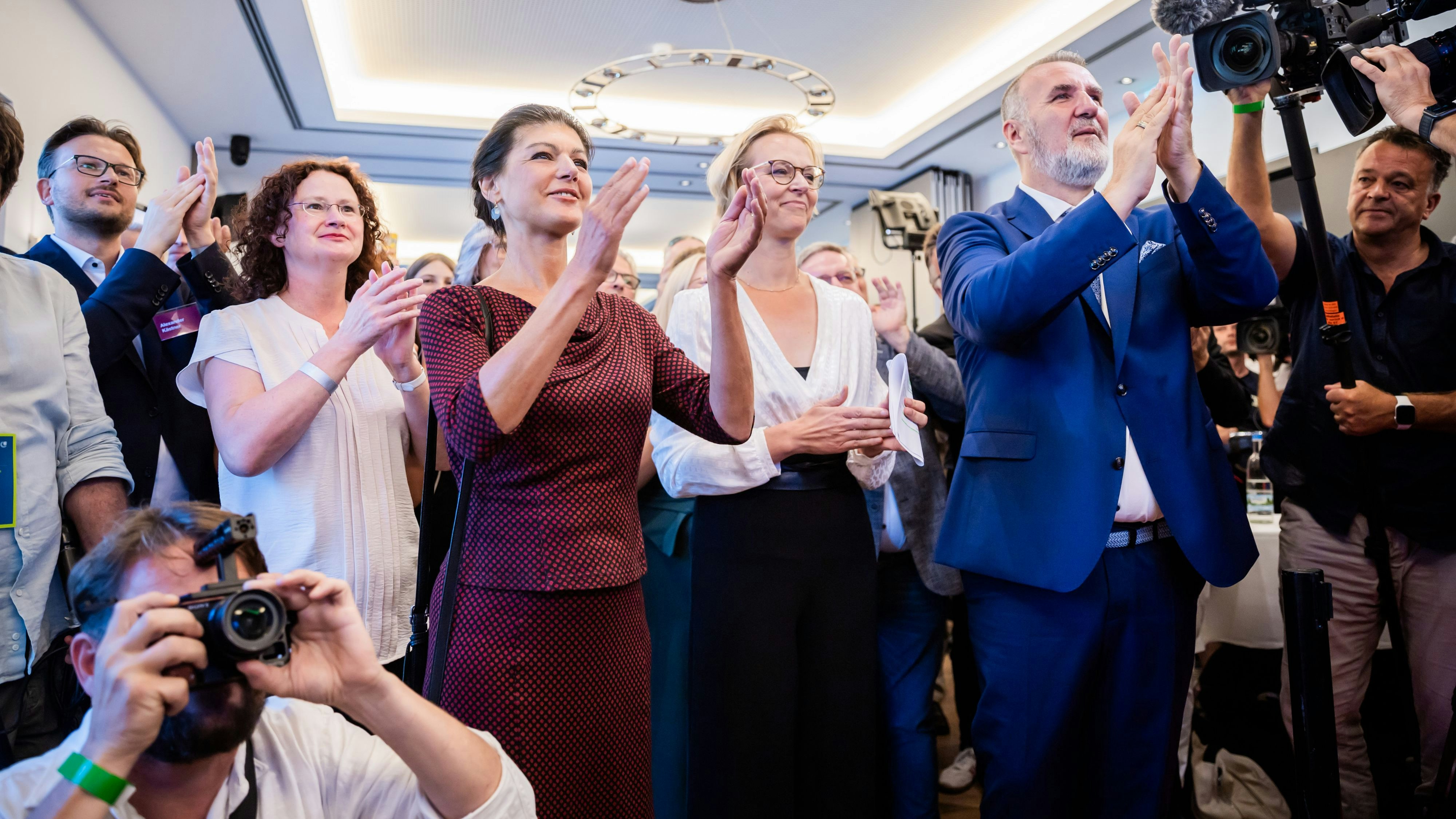 Fast 16 Prozent in Thüringen, knapp 12 Prozent in Sachsen: Sahra Wagenknecht wurde aus dem Stand zur politischen Größe in Deutschland