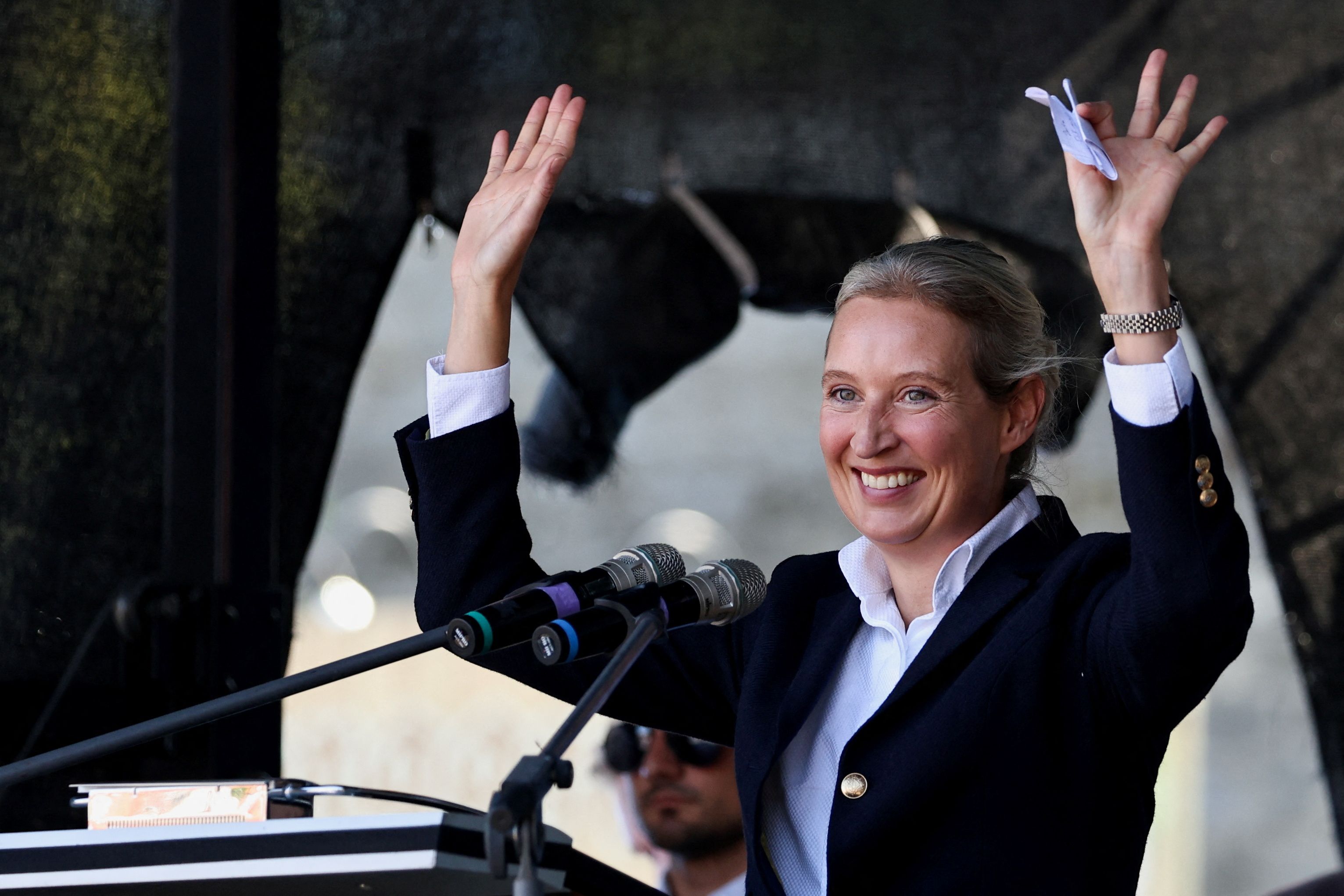 AfD-Chefin Weidel: Wahlergebnisse sind historischer Erfolg.