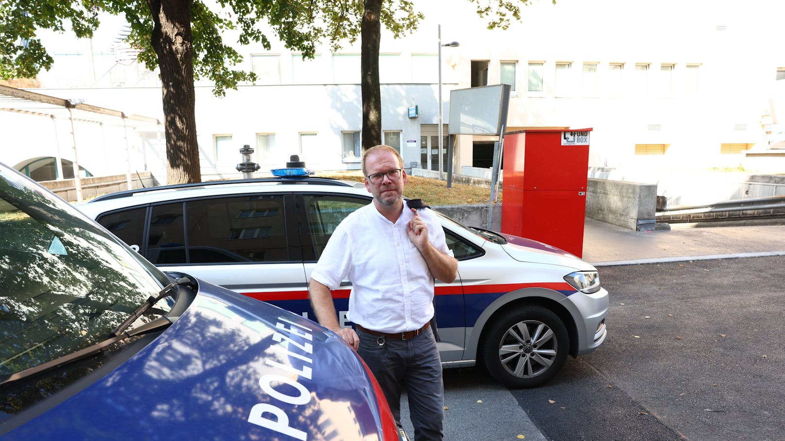 Bezirksvorsteher Dietmar Baurecht ist grundsätzlich für Polizeipräsenz im ganzen Viertel.