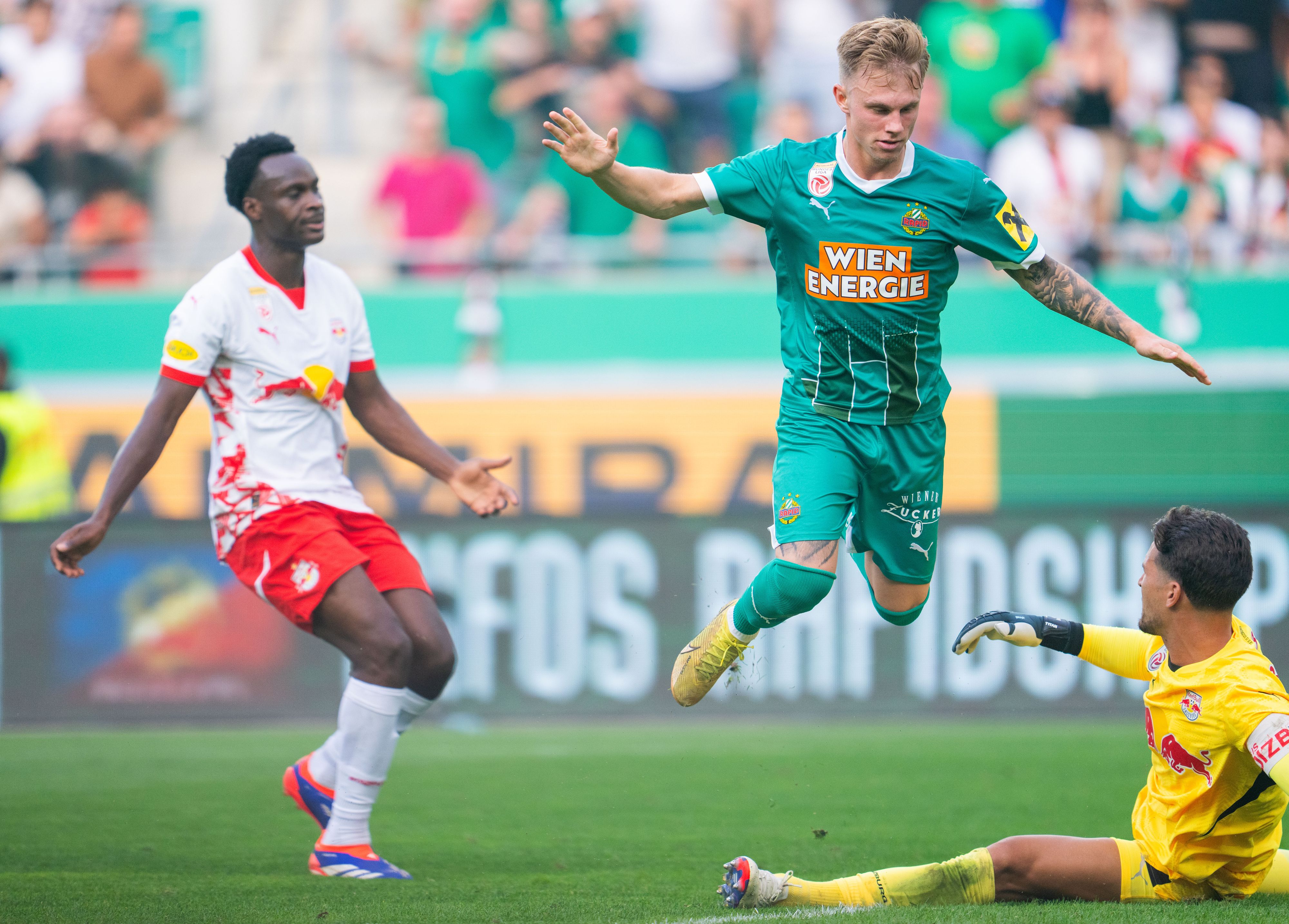 Isak Jansson war der Matchwinner gegen Salzburg.