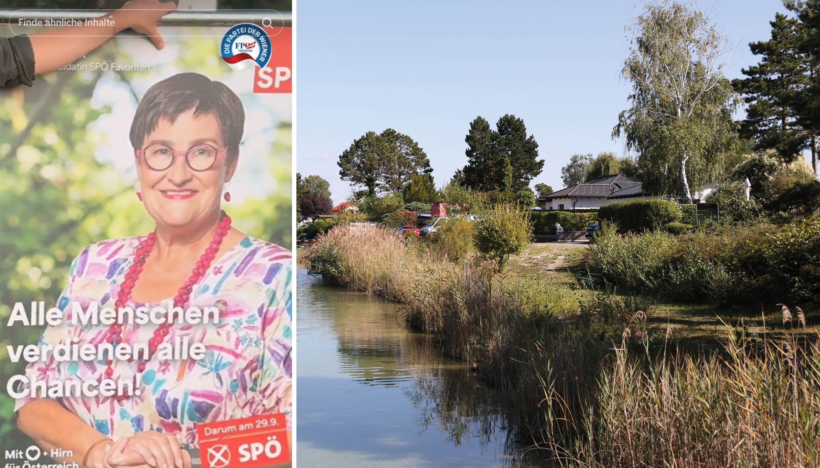 FPÖ-Favoriten-Klubobmann Christian Schuch kritisiert die SP-Kandidatin Petra Bayr wegen der Kleingarten-Affäre.