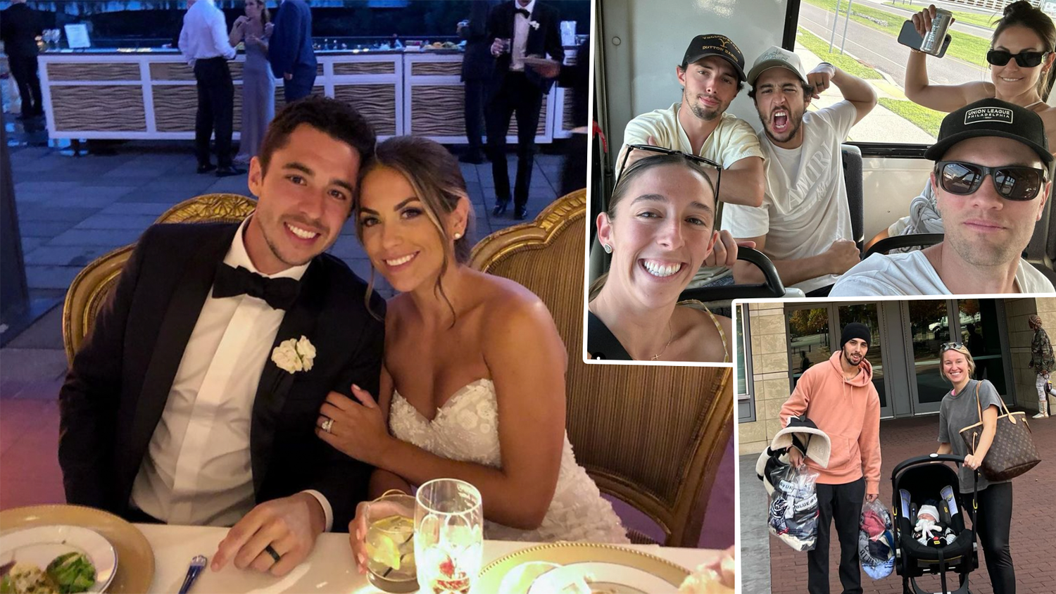 In ihrem Post auf Instagram teilte Meredith einige Bilder der beiden.