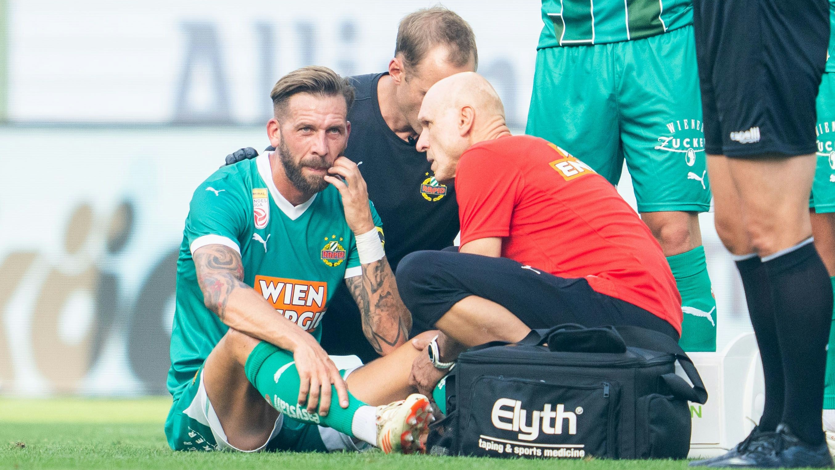 Guido Burgstaller droht länger auszufallen.