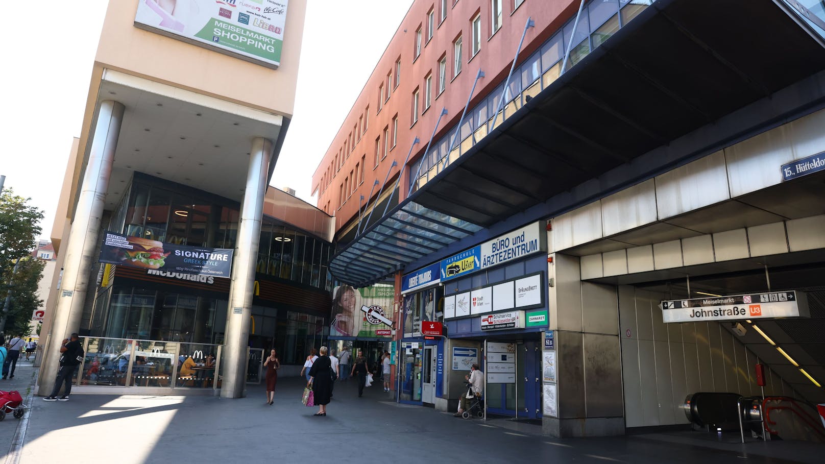 Am Brennpunkt Meiselmarkt kommt es immer wieder zu Gewalttaten.