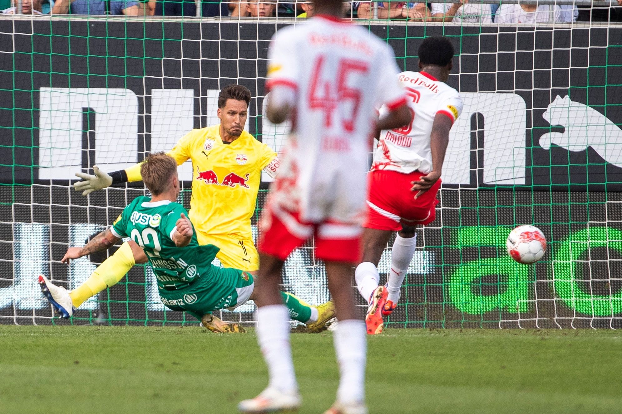 Jansson trifft gegen Salzburg im Doppelpack.
