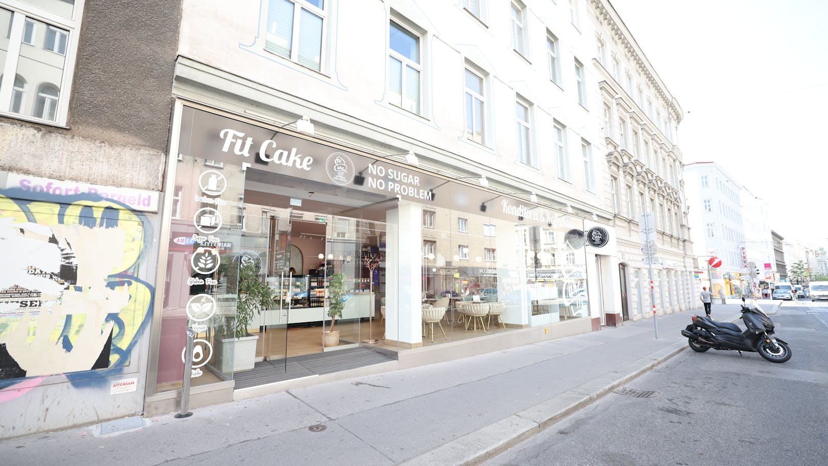 Fit Cake Filiale in der Reinprechtsdorfer Straße in Margareten