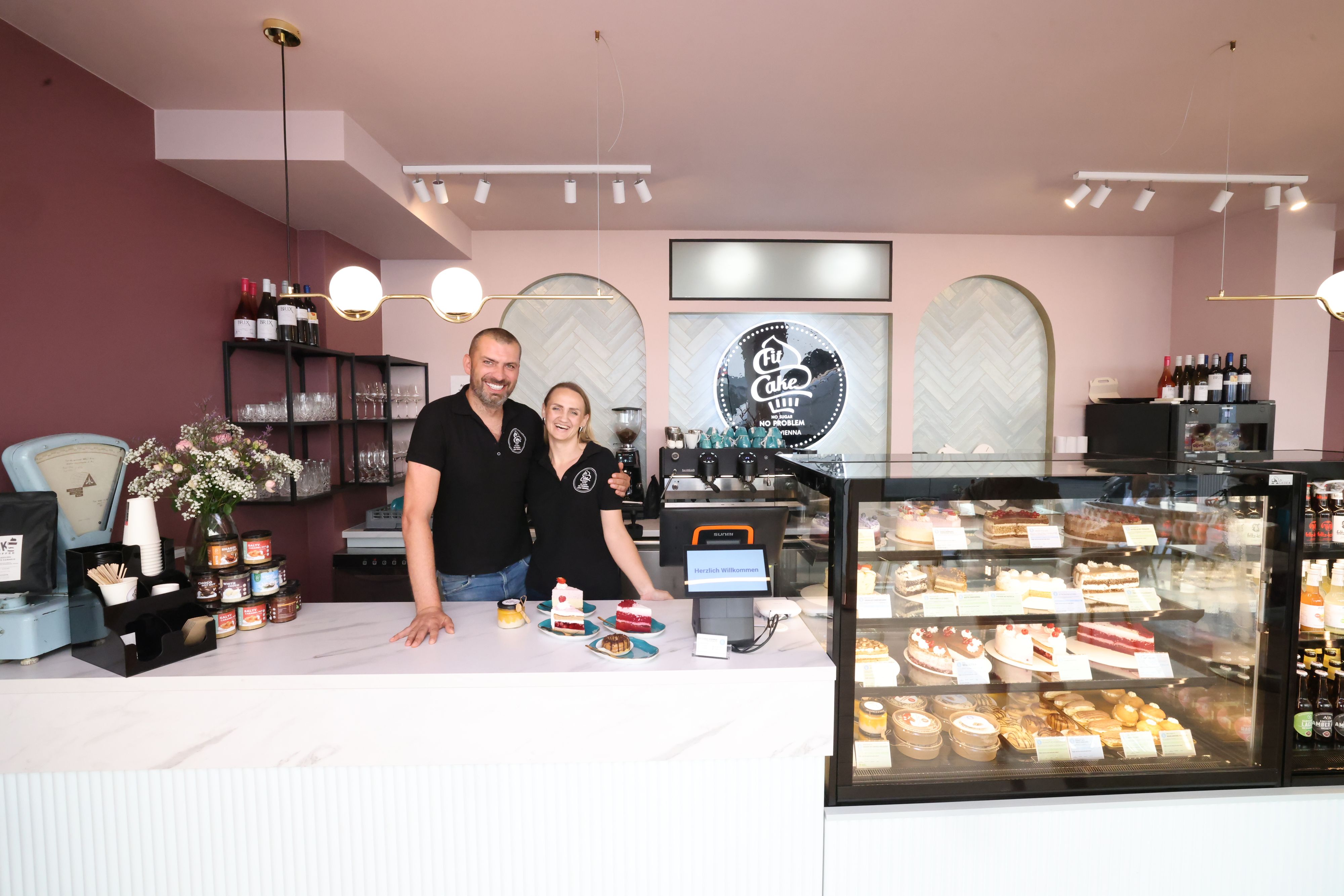 Der erste Fit Cake in Wien wird von Angelika und Bartosz betrieben