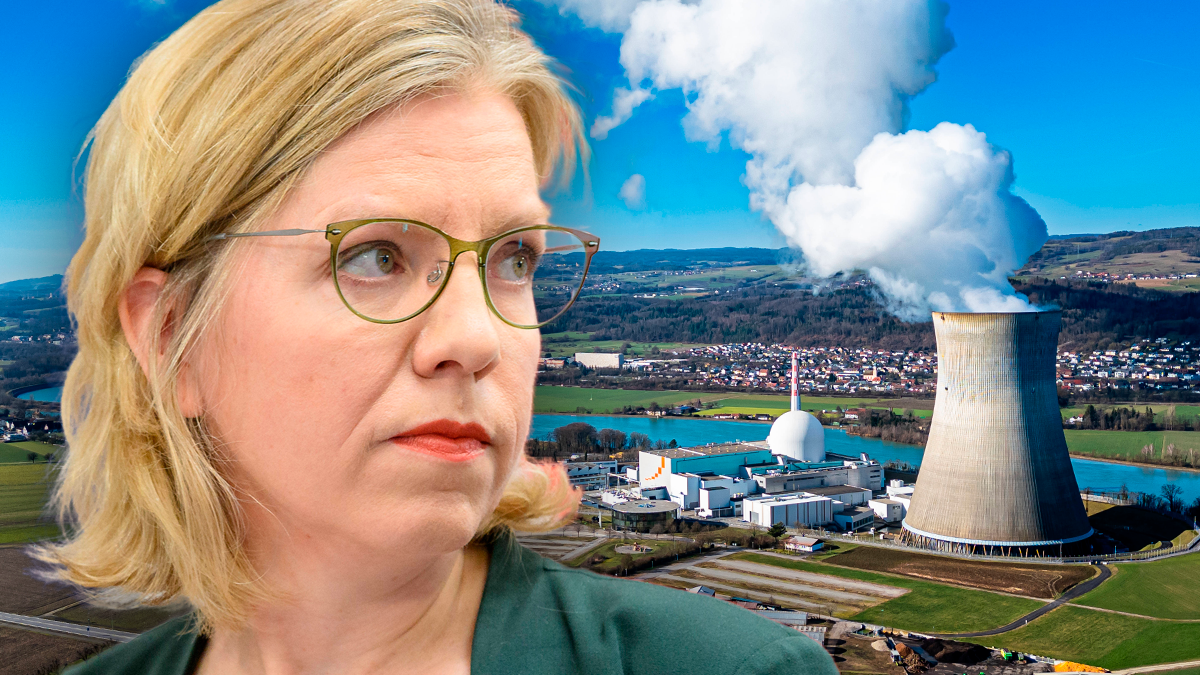 Leonore Gewessler hält die neuen Atom-Pläne der Schweiz für 