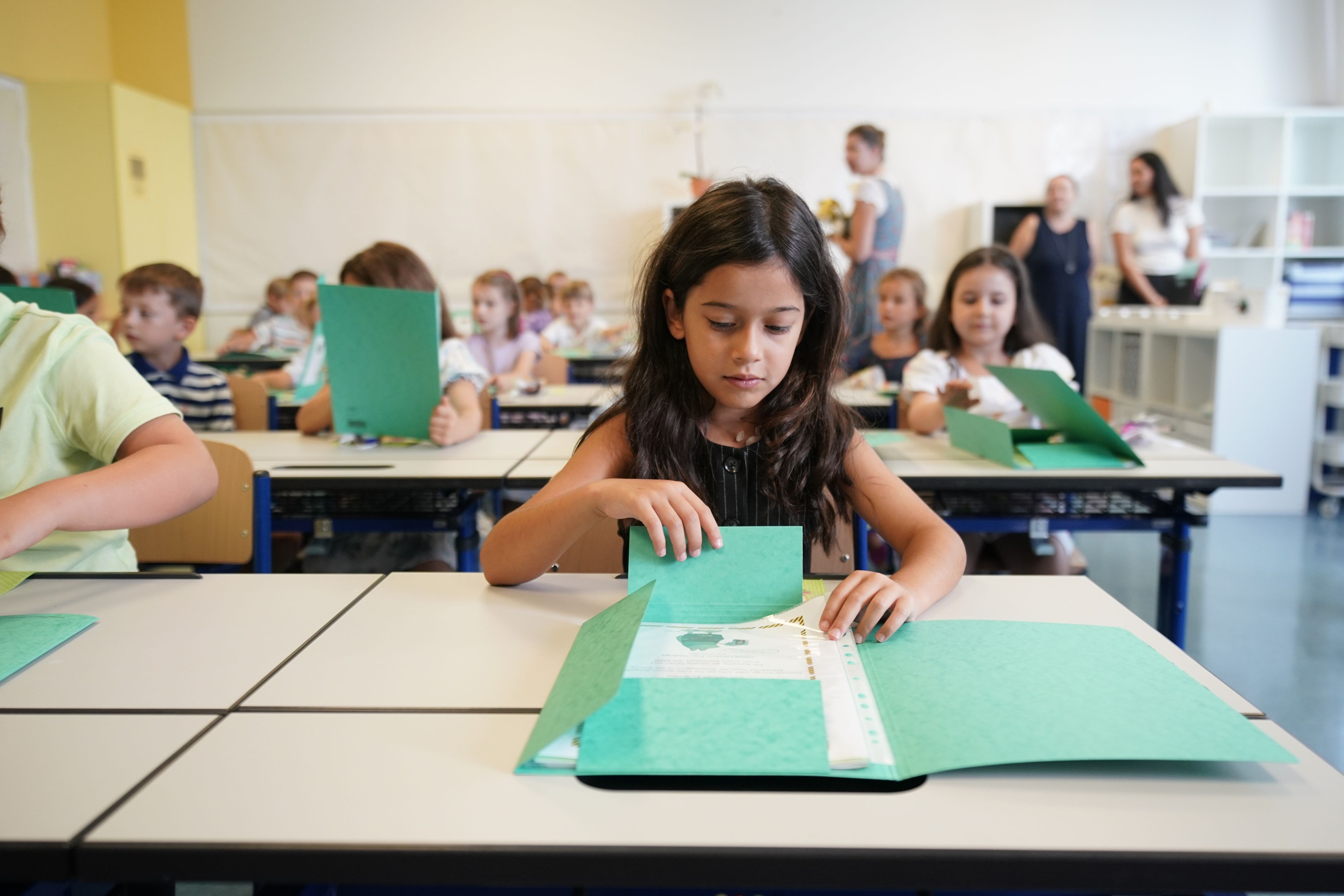 In den Sommerdeutschkursen werden die Kinder auf den Schulstart vorbereitet.