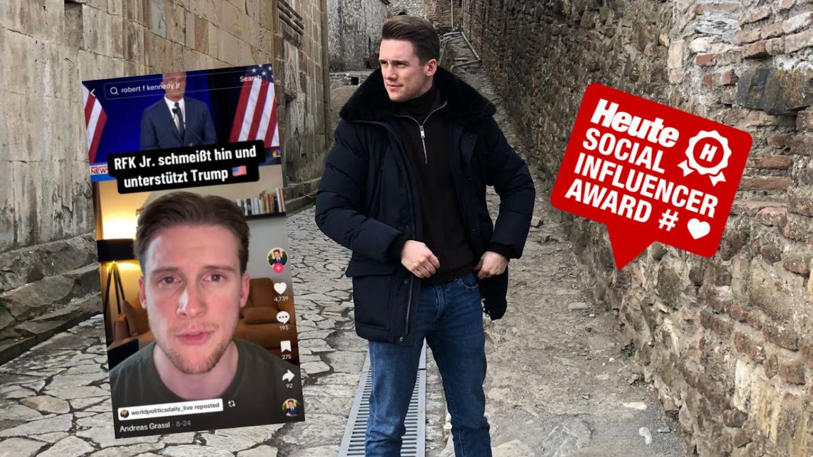 Wiener Influencer erklärt die Weltpolitik auf TikTok