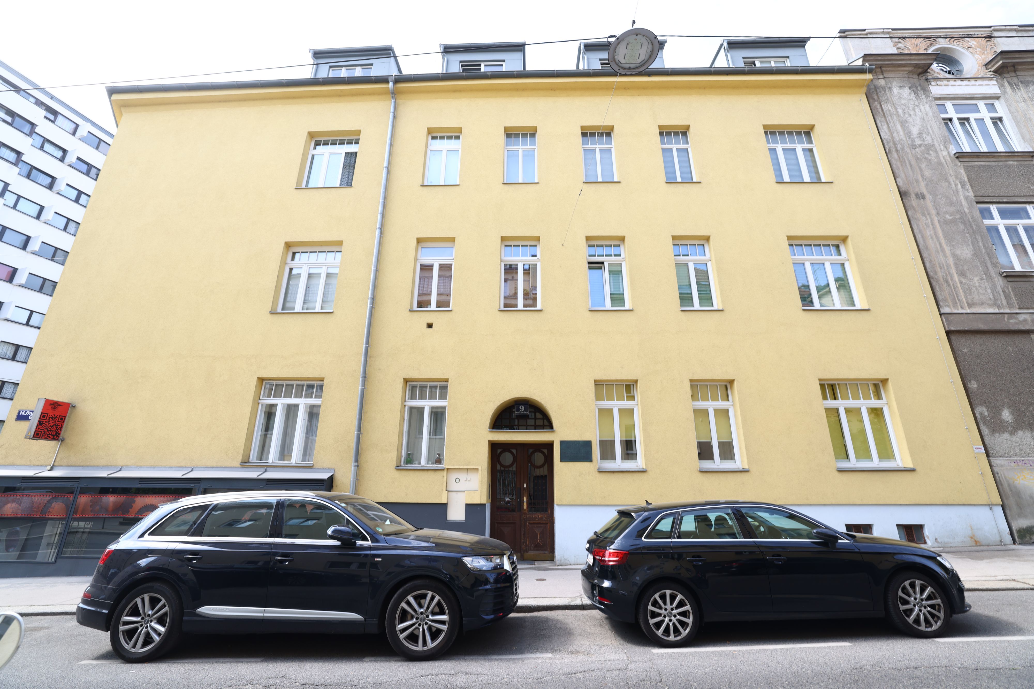 In diesem Haus geschah die Tragödie.