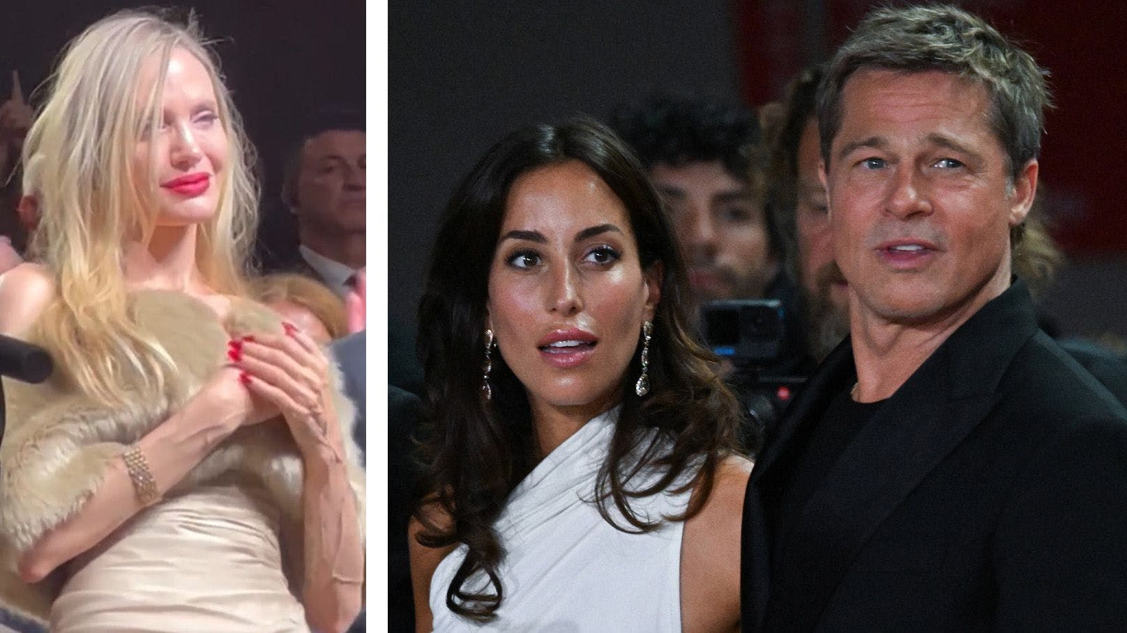 Angelina Jolie weint, Brad Pitt zeigt allen seine Neue