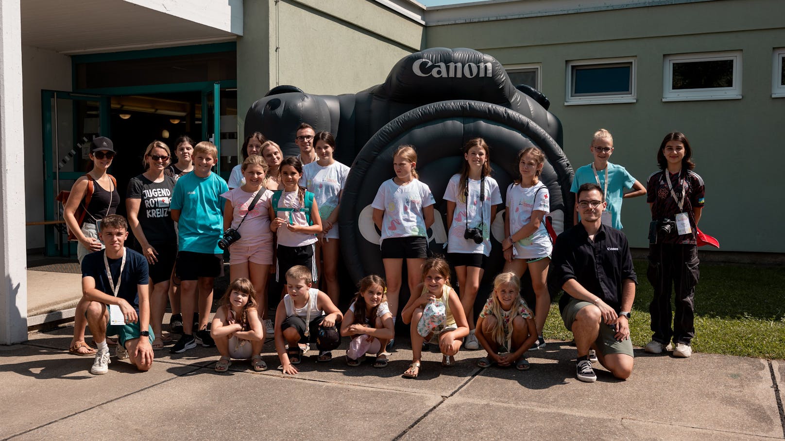 Im Zuge des Bundesjugendcamp des Roten Kreuz: Neuauflage des Canon "Young People Programme" mit Rekordbeteiligung.