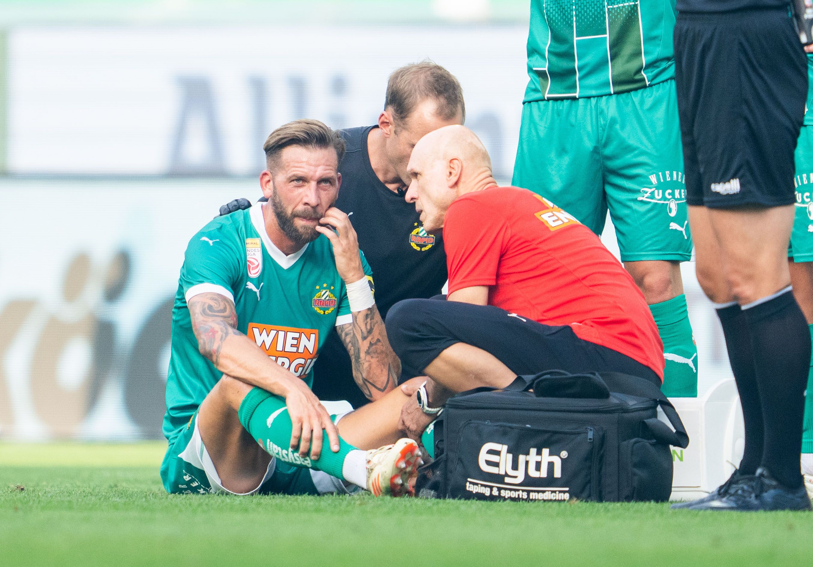 Burgstaller wird Rapid mehrere Wochen fehlen