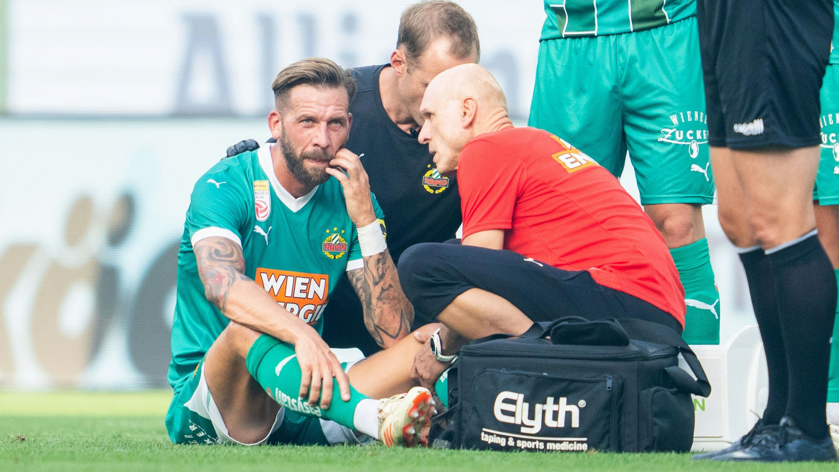 Burgstaller wird Rapid mehrere Wochen fehlen