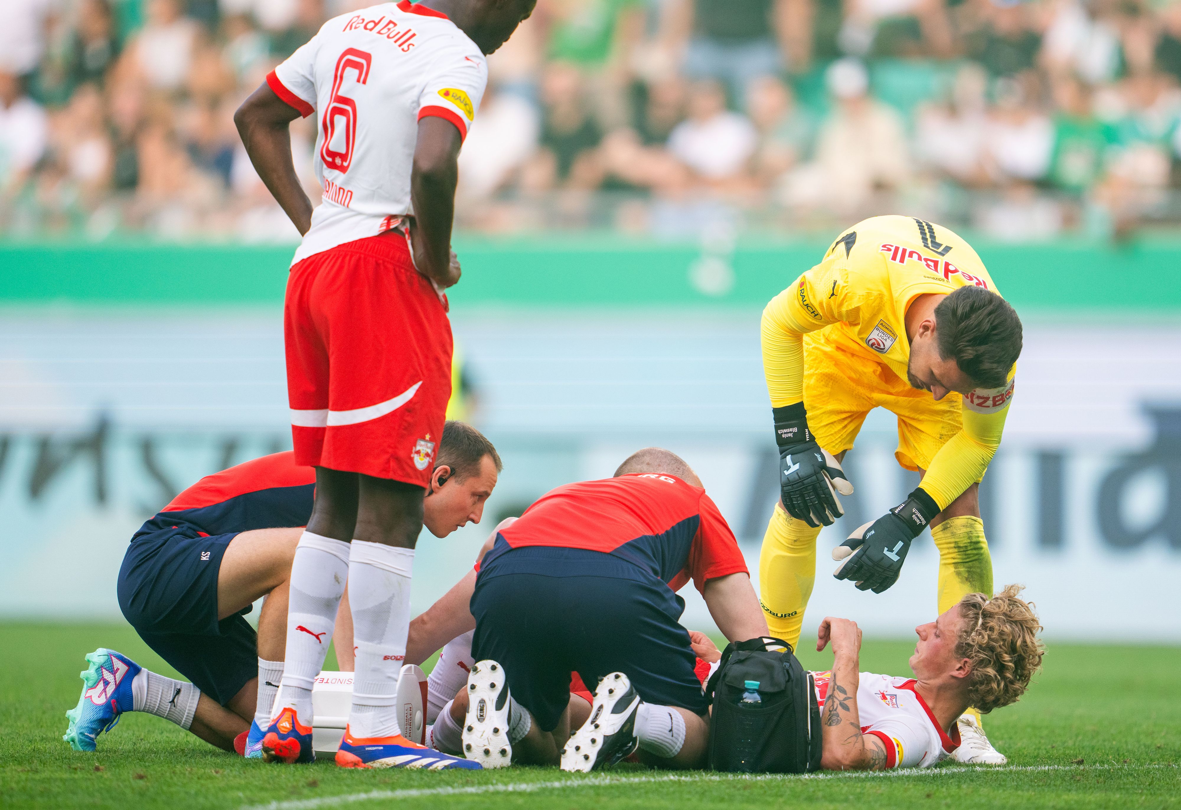 Kjärgaard wird behandelt