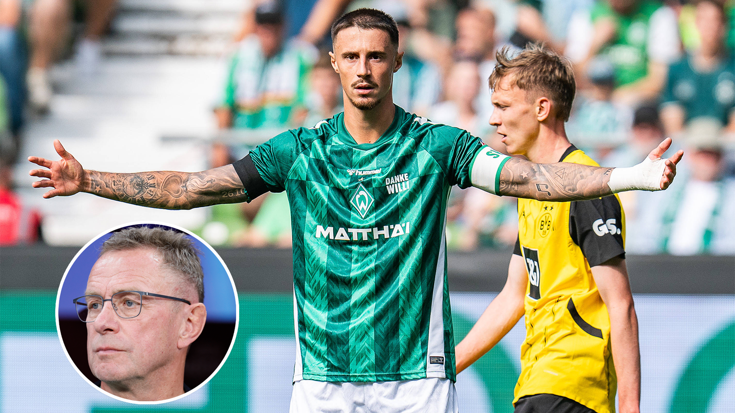 Marco Friedl war nach dem Spiel gegen den BVB sauer.