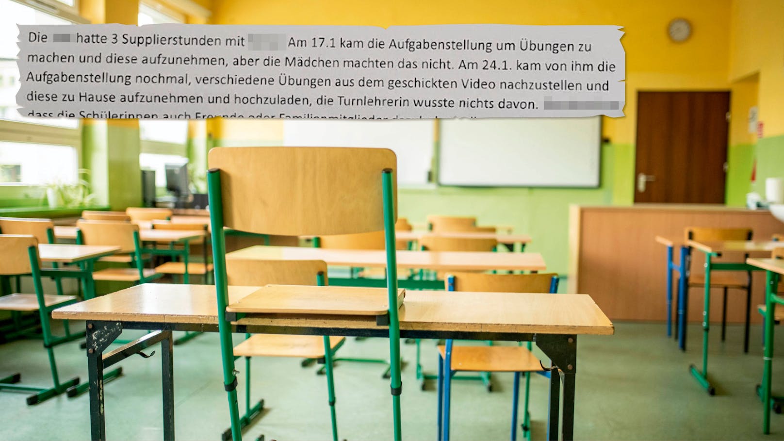 "Turnvideos von Mädchen verlangt" – Wirbel um Lehrer