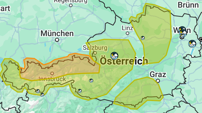 Heute.at - Hagel, Starkregen – jetzt schwere Unwetter im Anmarsch