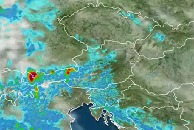 Österreich muss sich auf Gewitter und starke Regenfälle einstellen.