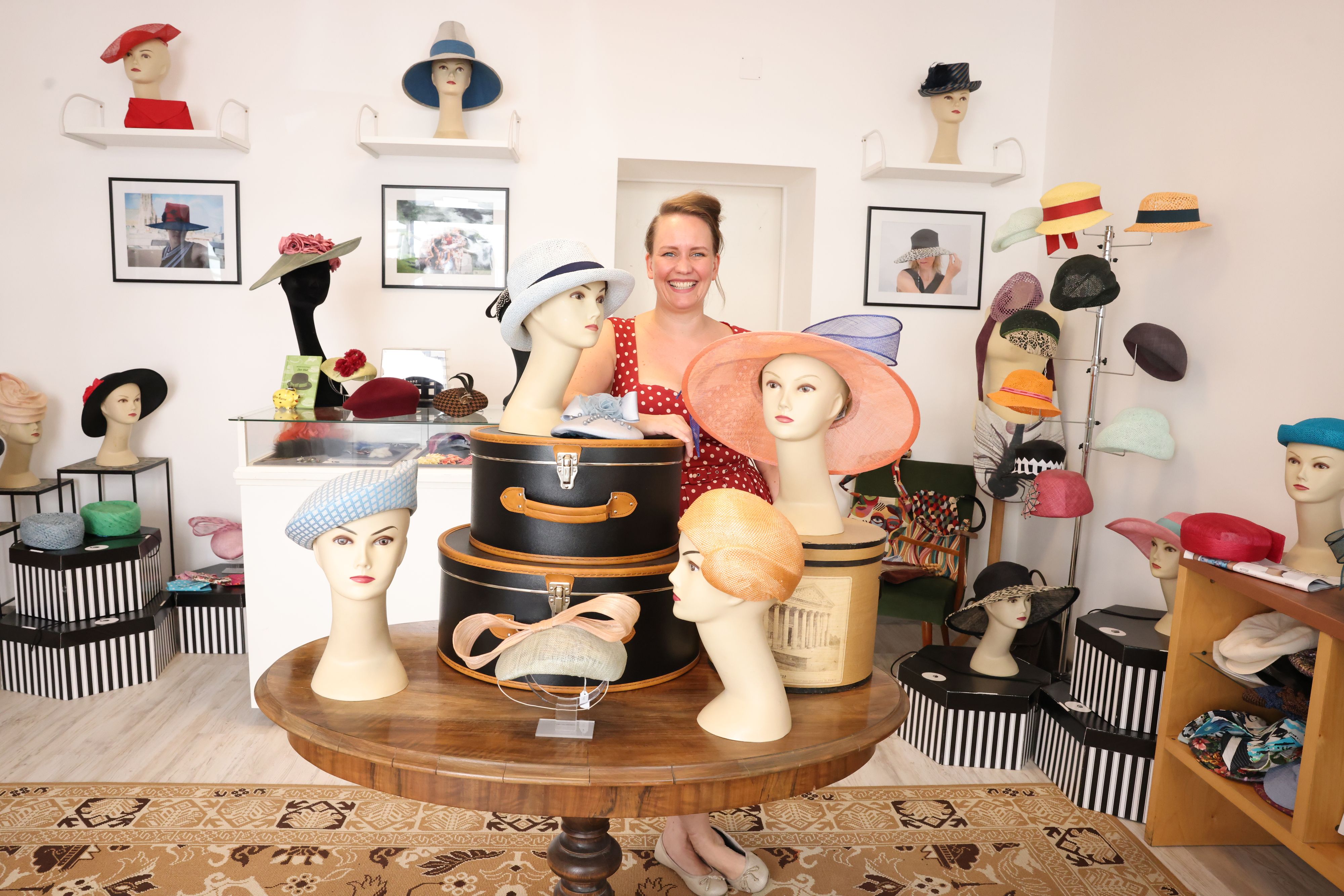 Bei Christina Lichy ist man gut behütet.