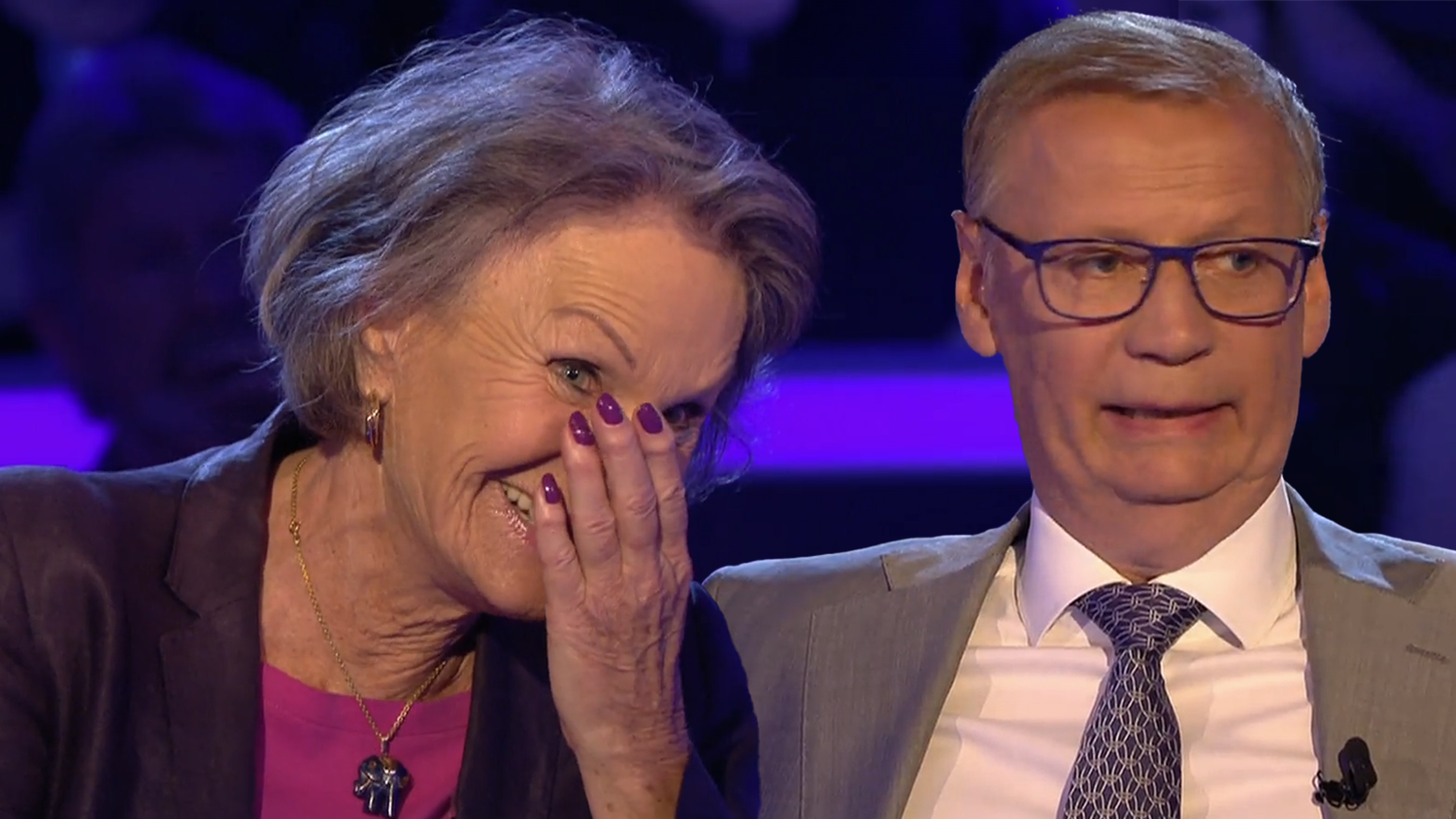 Günther Jauch staunte nicht schlecht, was er von seinem Gegenüber erfuhr.