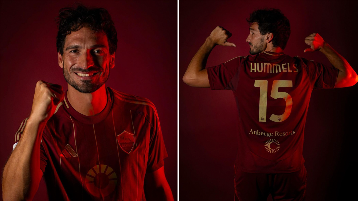 Mats Hummels unterschreibt bei der AS Roma.