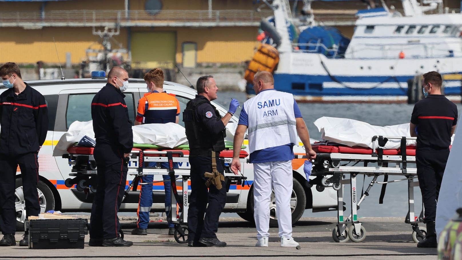 Zwölf Tote bei Bootsunglück im Ärmelkanal