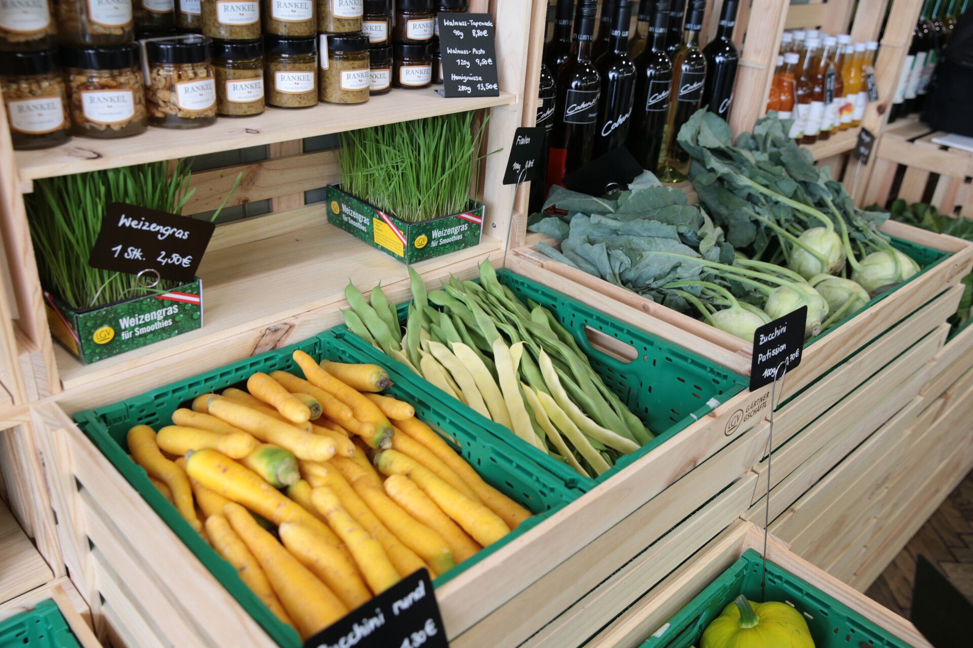 Gemüse aus Wien hat immer Saison.