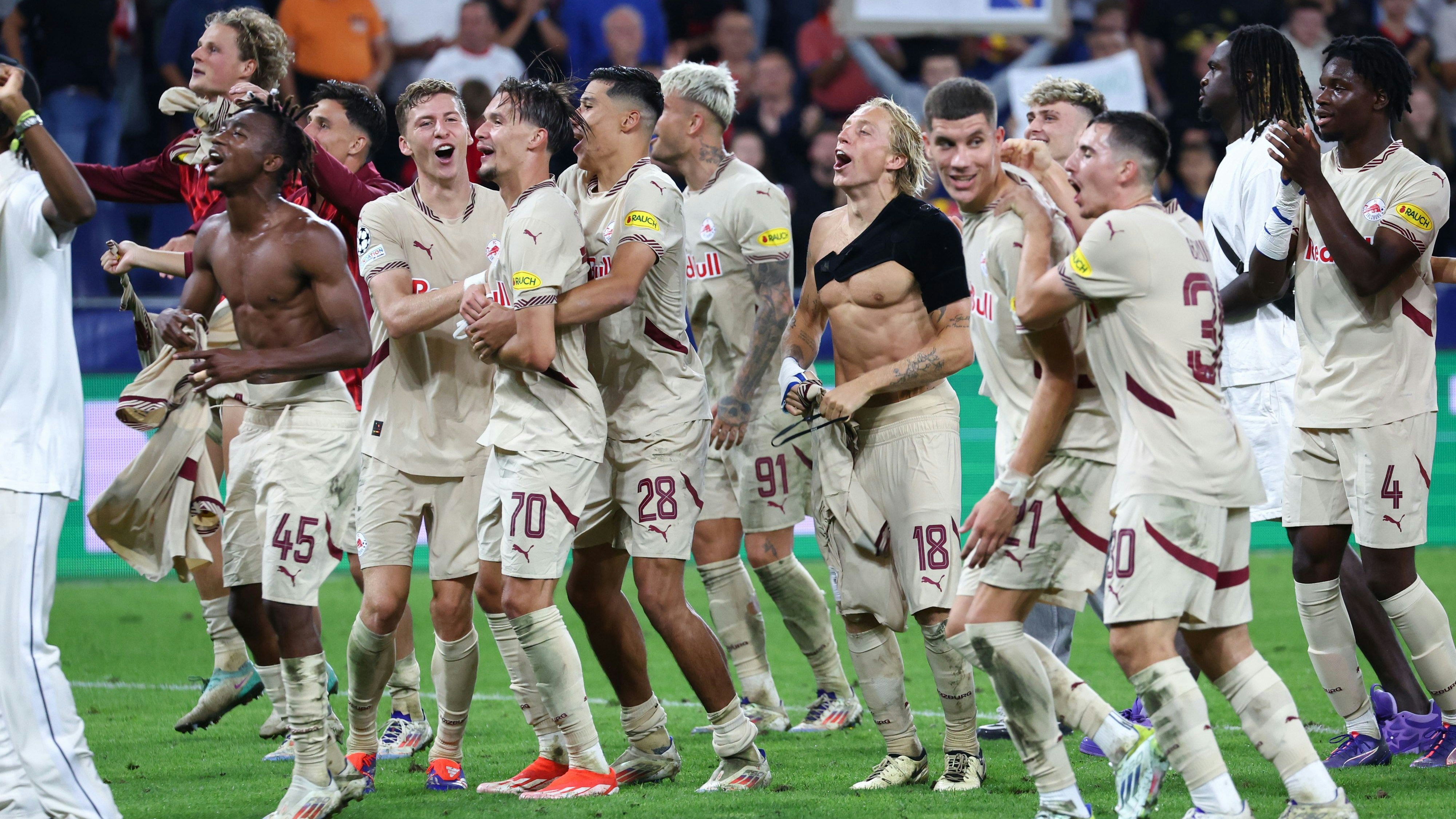Die Salzburger kamen über die Qualifikation in die Champions League.