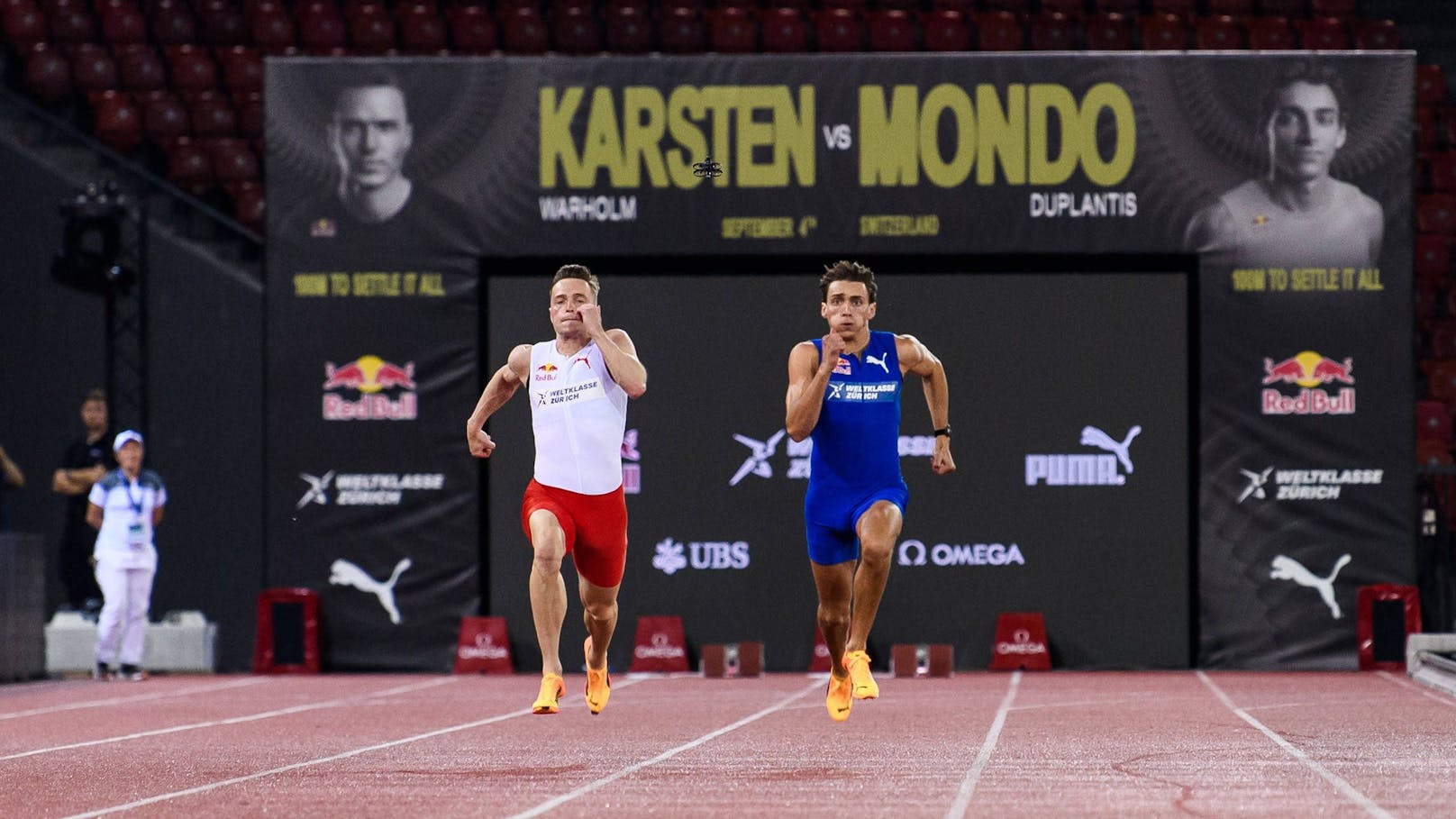 Stabhochspringer Duplantis siegte im 100-Meter-Showdown