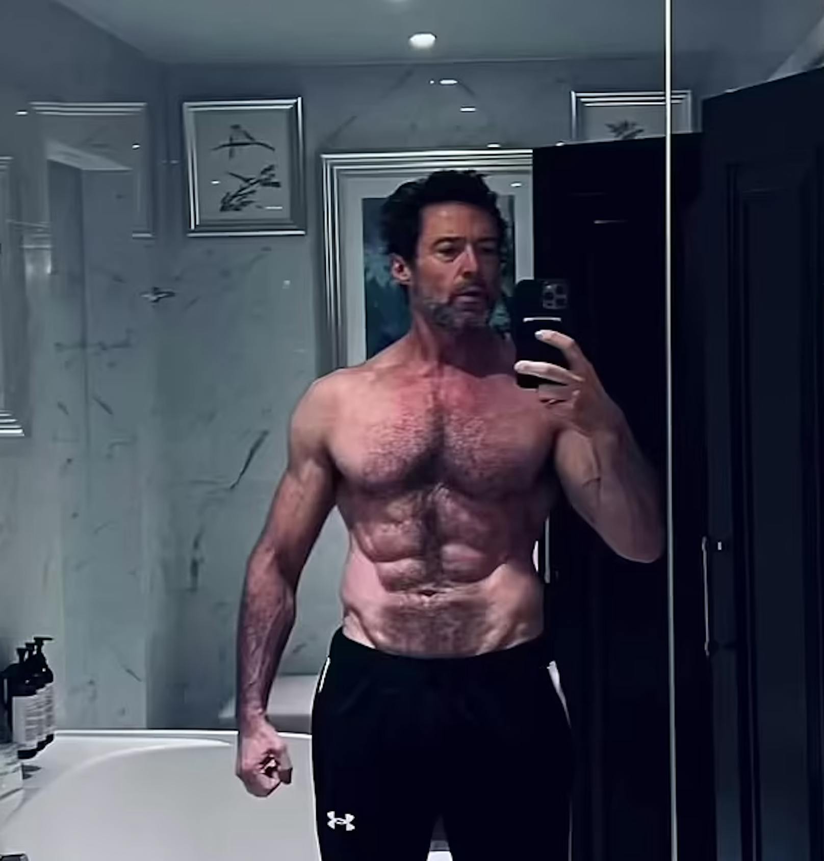 Hugh Jackman ist mit 55 Jahren in unglaublicher Topfrom.