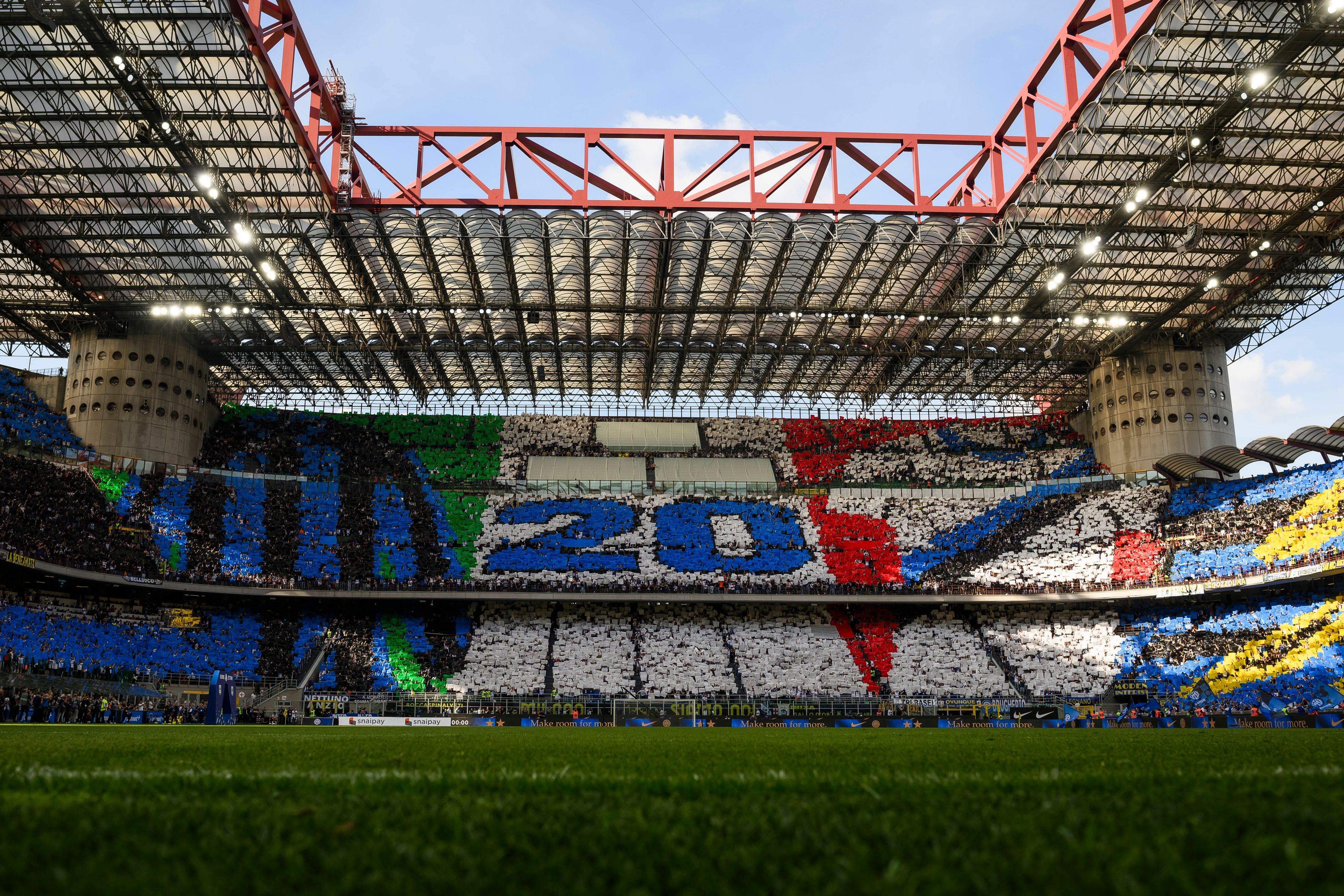 Die Curva Nord von Inter