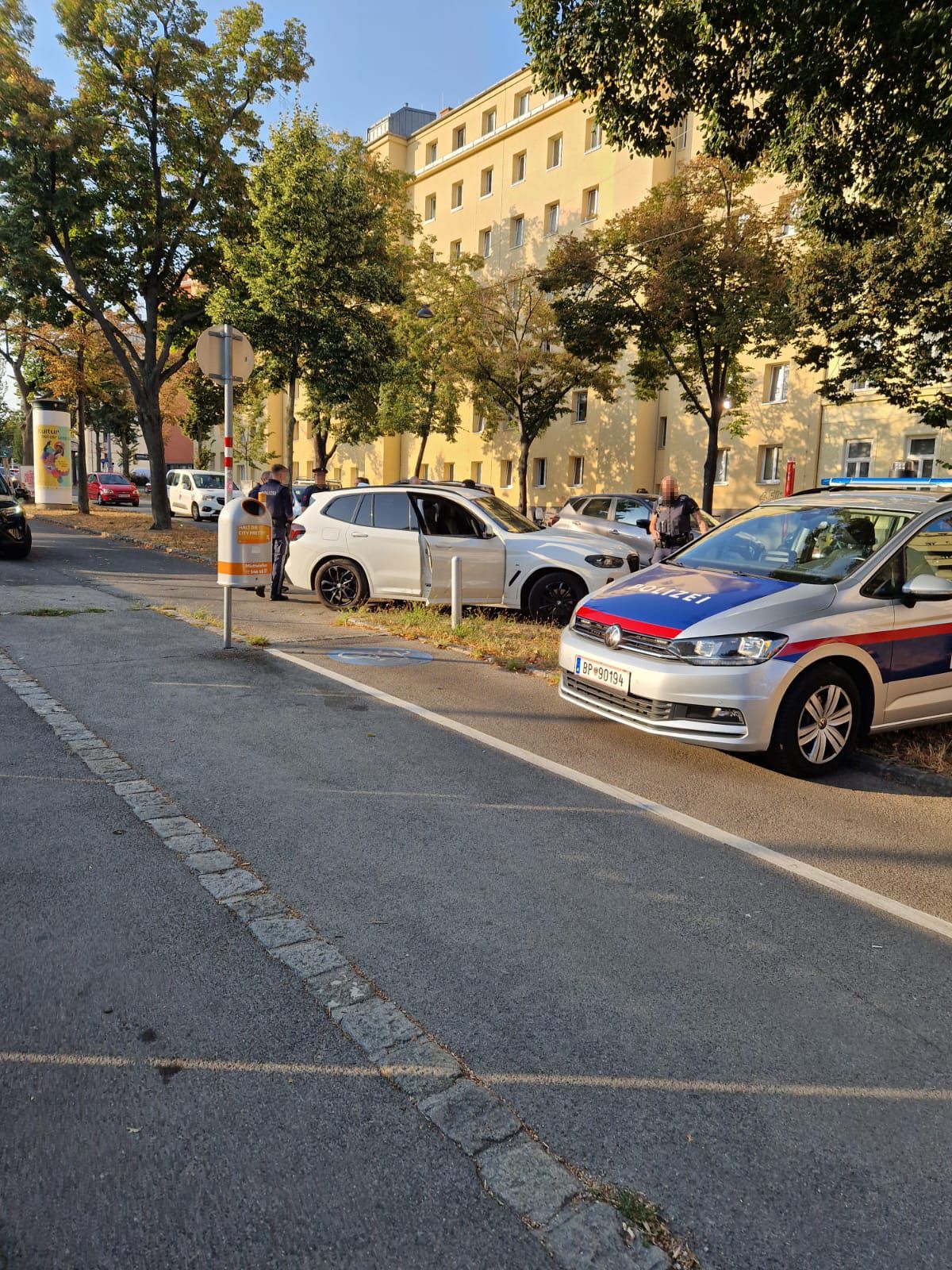In Meidling wurde der junge Lenker angehalten.