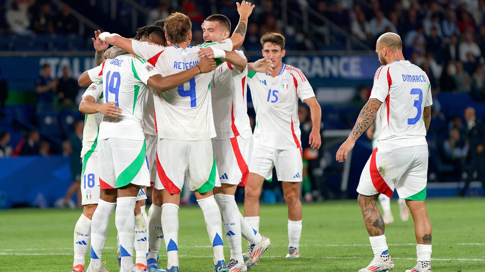 Trotz Blitz-Tor! Italien überrascht Frankreich mit 3:1